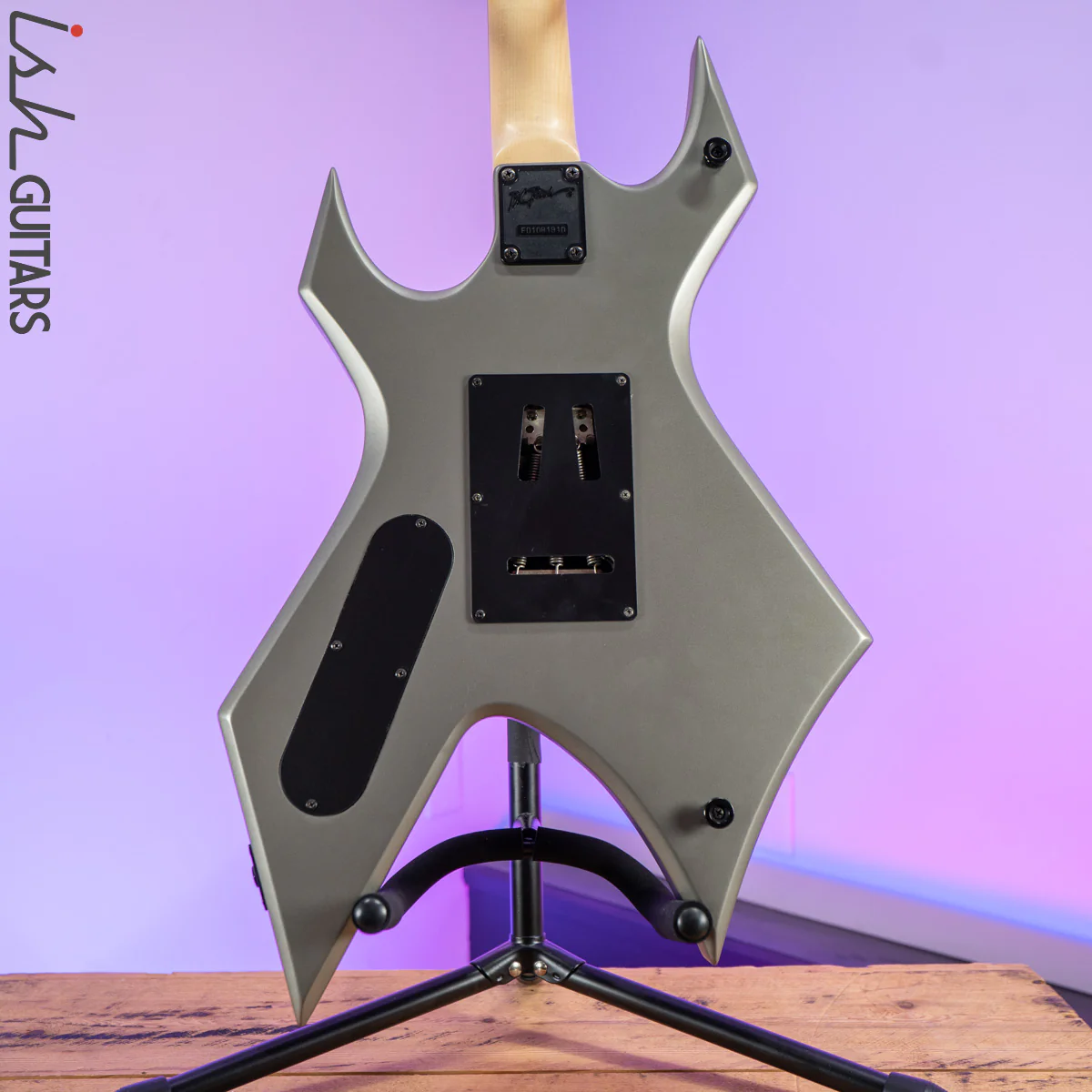 2000 B.C. Rich Dark Arts Warlock Silver/Grey - Image 10