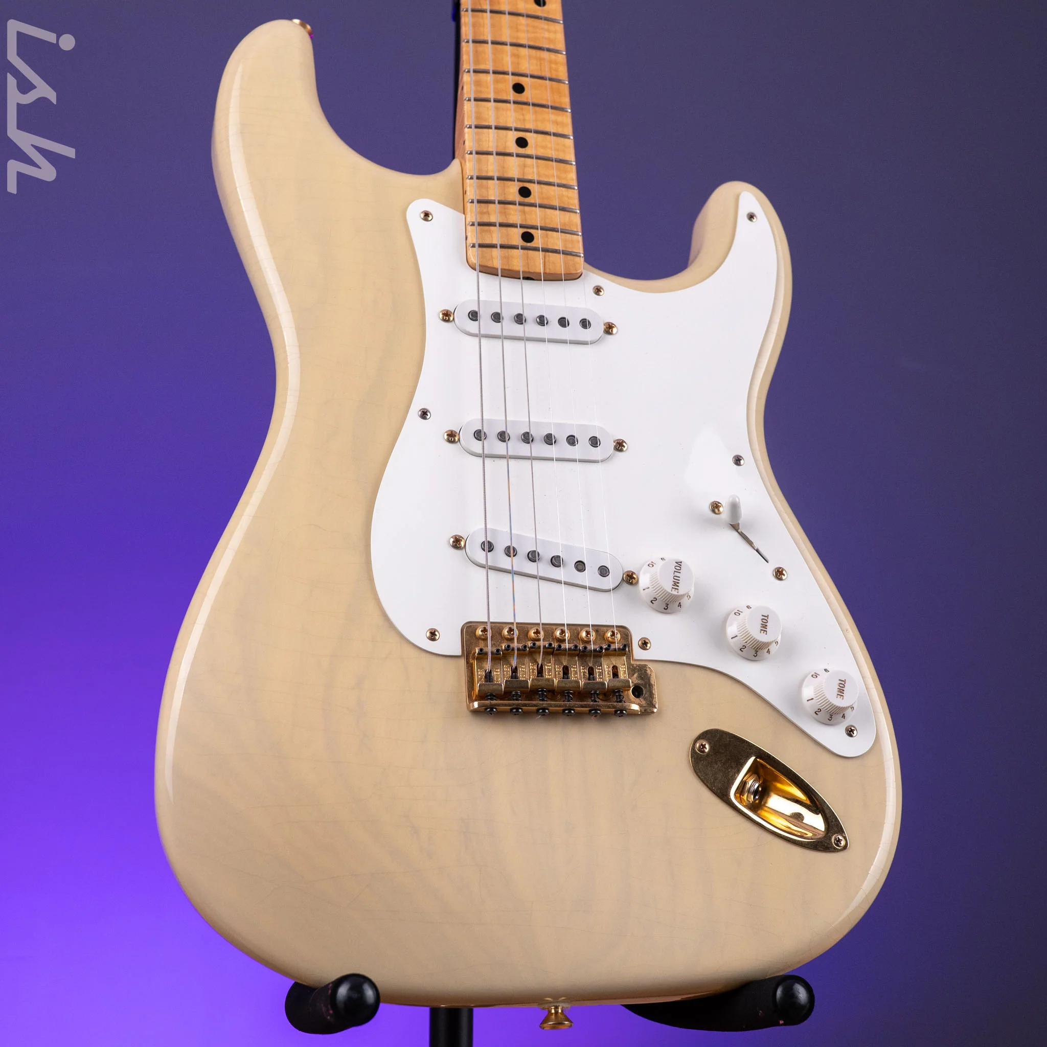 2000 Fender Custom Shop Closet Classic '56 Stratocaster White Blonde