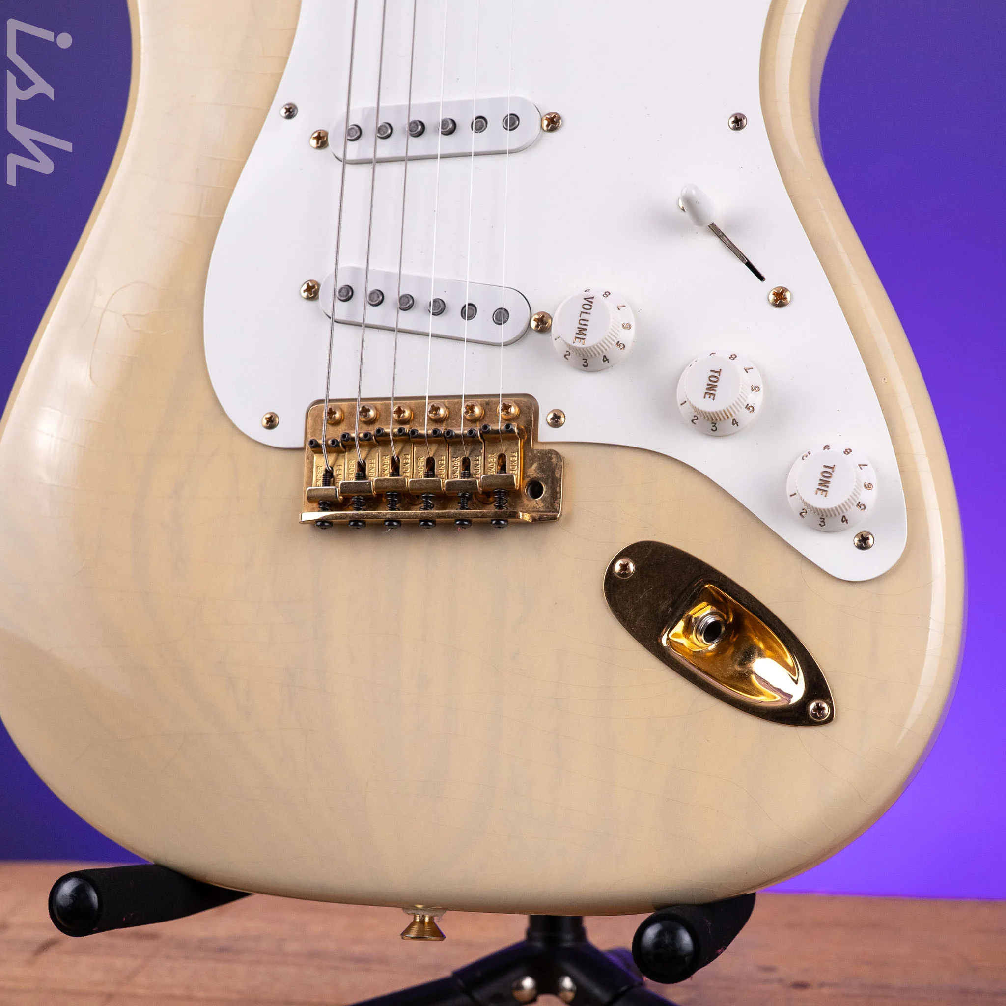 2000 Fender Custom Shop Closet Classic '56 Stratocaster White Blonde - Image 5