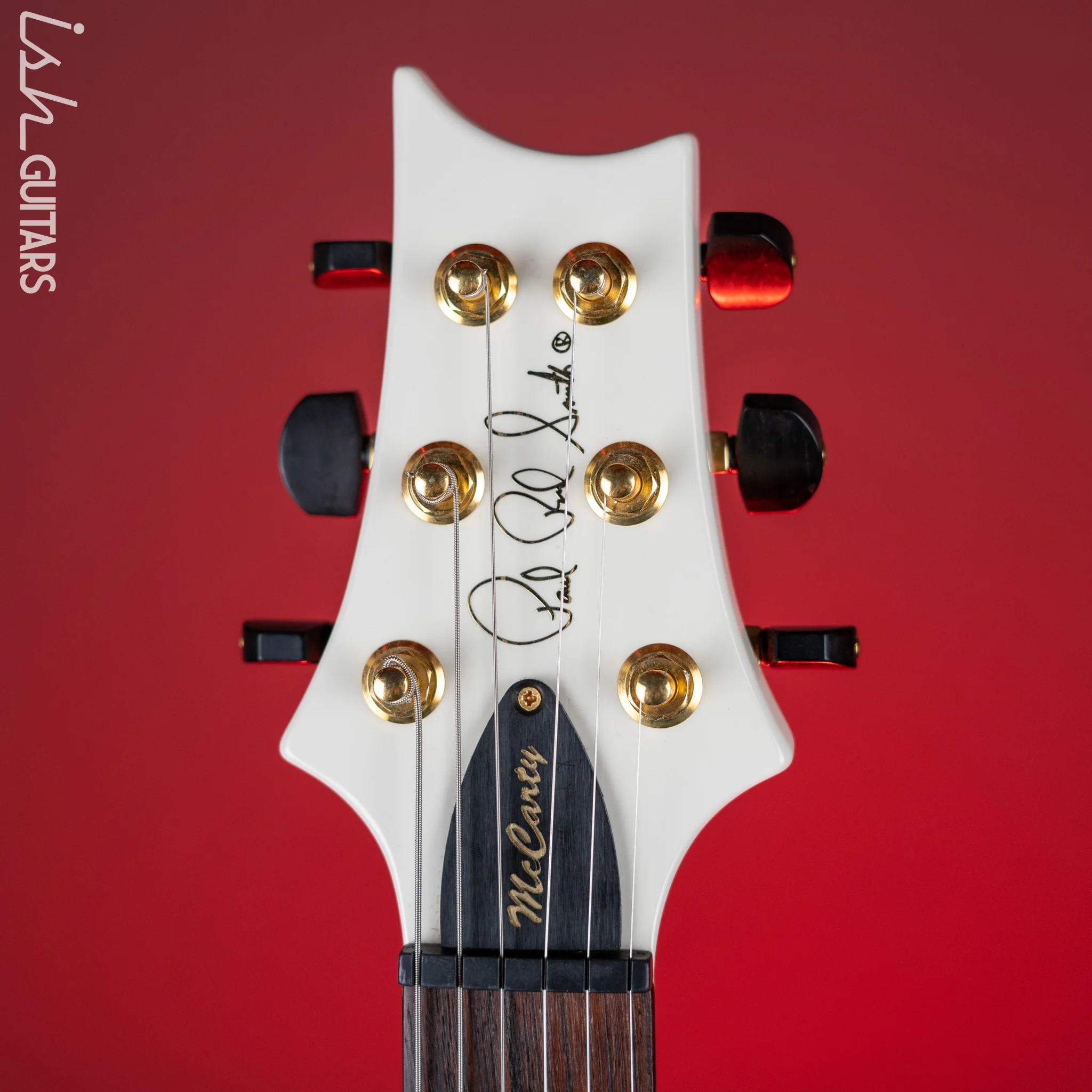 2000 PRS McCarty Hollowbody I Piezo Spruce Top Antique White - Image 12