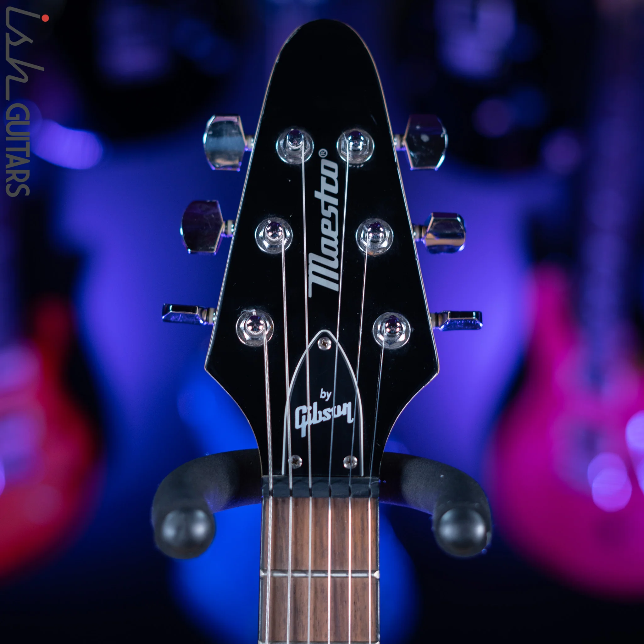 2000’s Maestro by Gibson Roadie Mini Flying V Guitar - Image 9