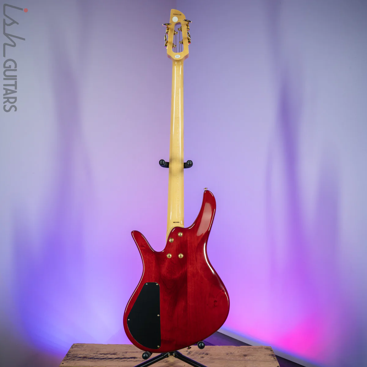 2000 Samick Bass Translucent Red - Image 11