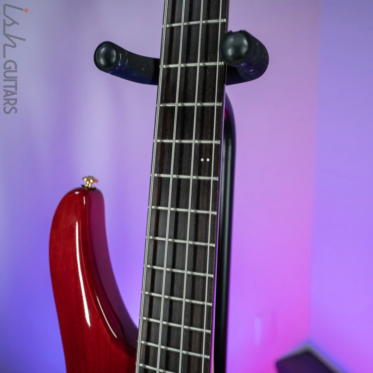 2000 Samick Bass Translucent Red - Image 6