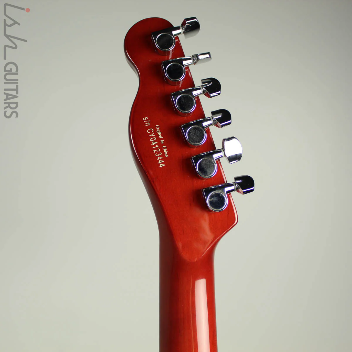 2000 Fender Squier Master Series Telecaster Standard Thinline Candy Apple Red - Image 10