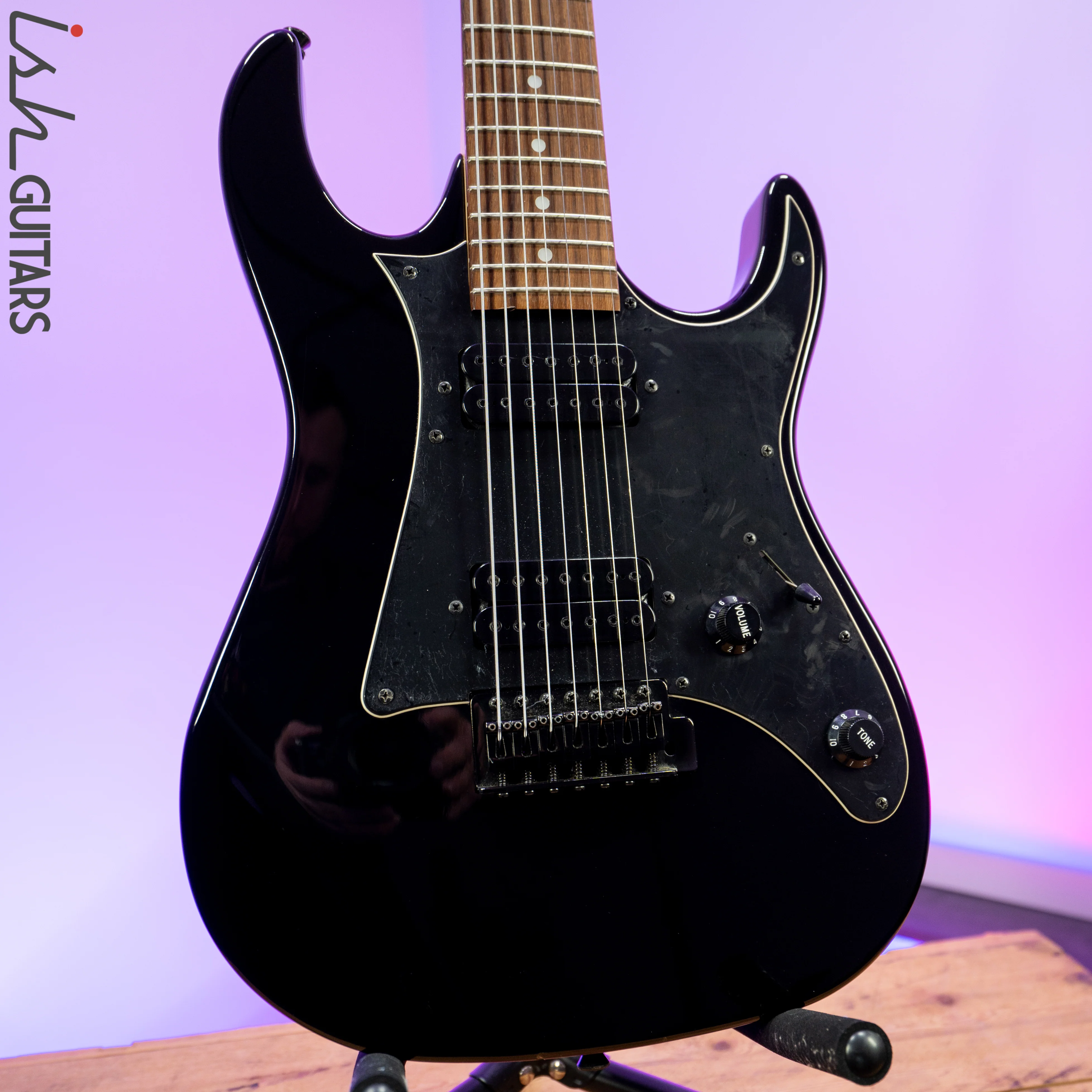 2000s Ibanez GIO 7 String Black