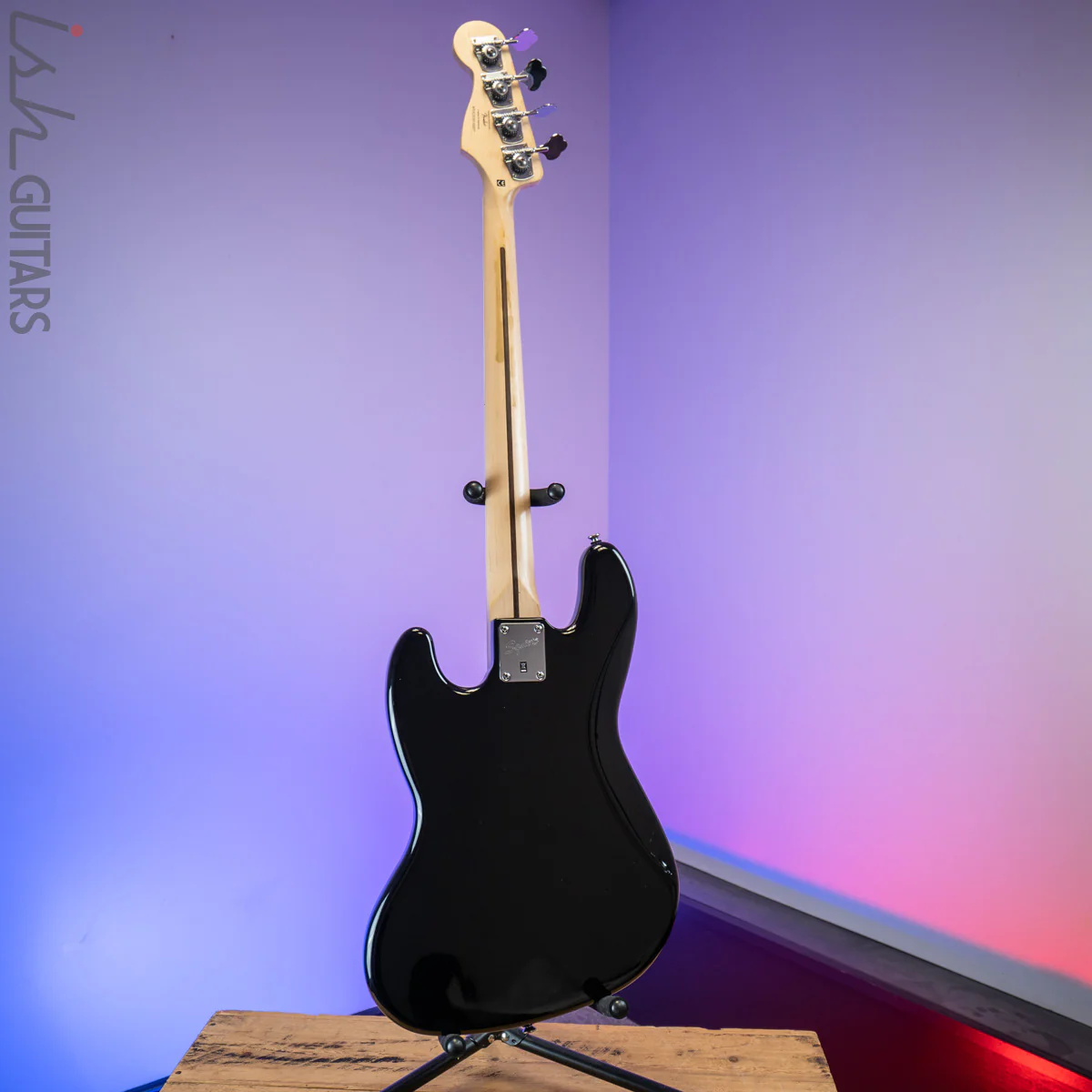 2000's Squier Vintage Modified Jazz Bass '77 Black - Image 8
