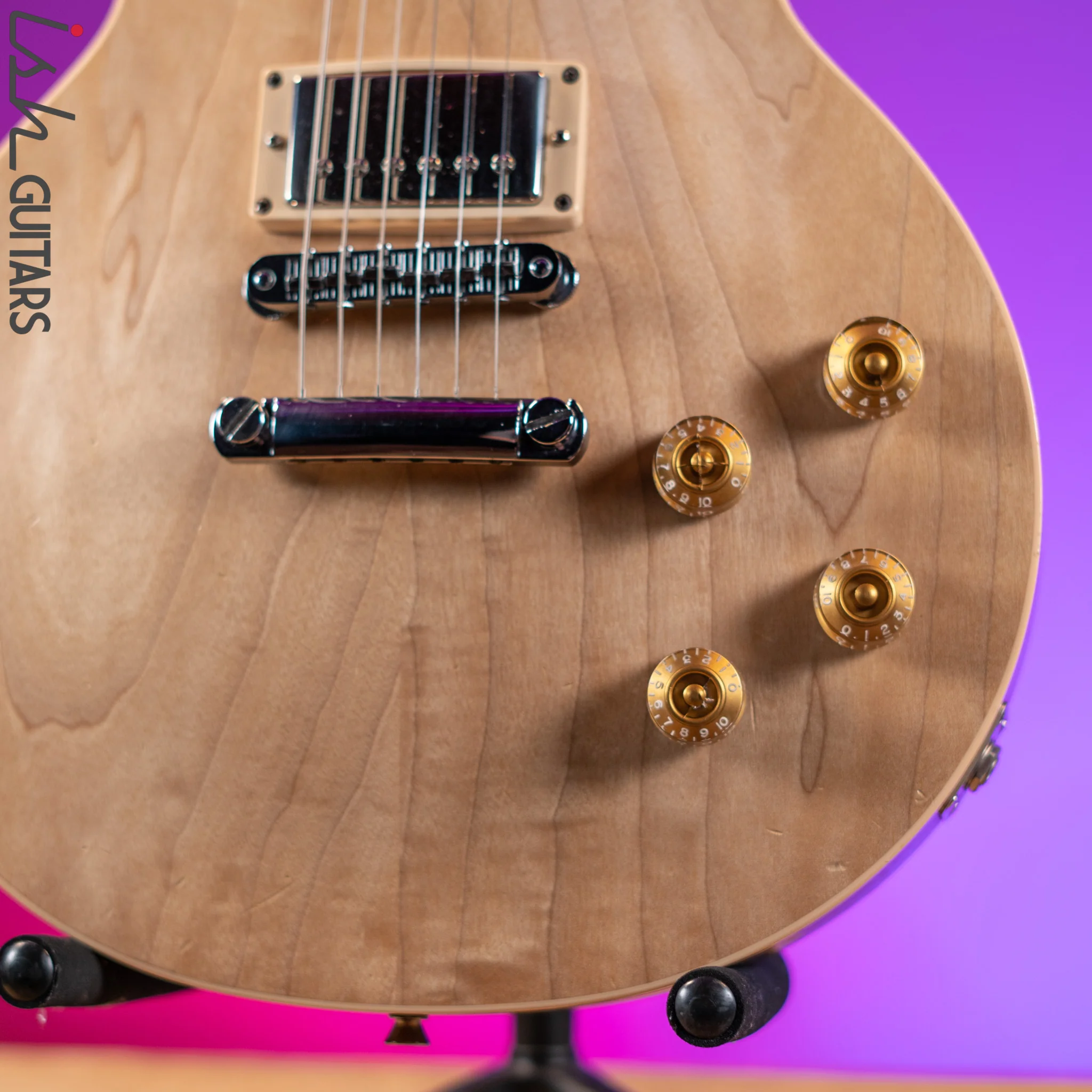 2001 Gibson Les Paul Standard Natural - Image 4