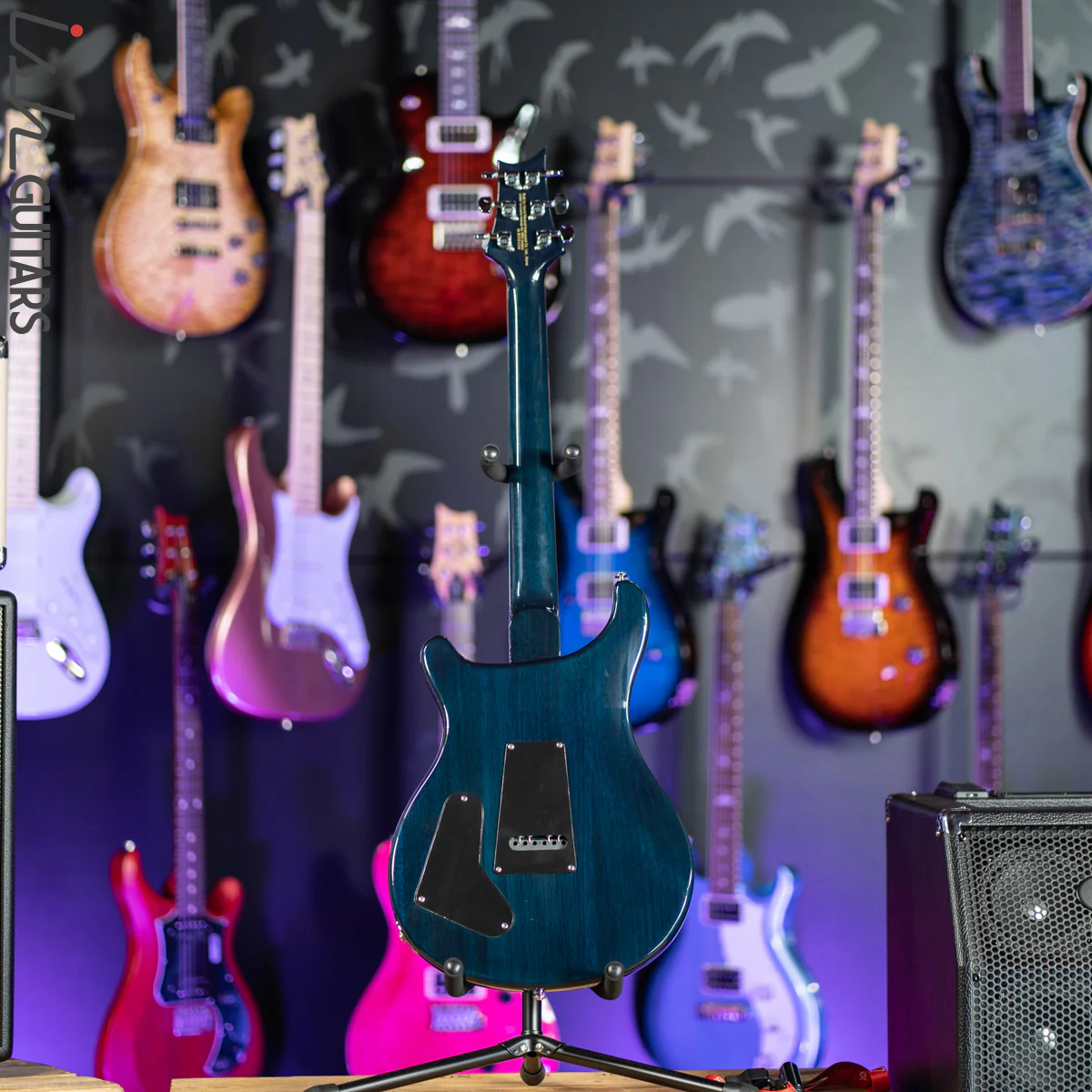 2001 PRS Santana SE Blue - Image 10