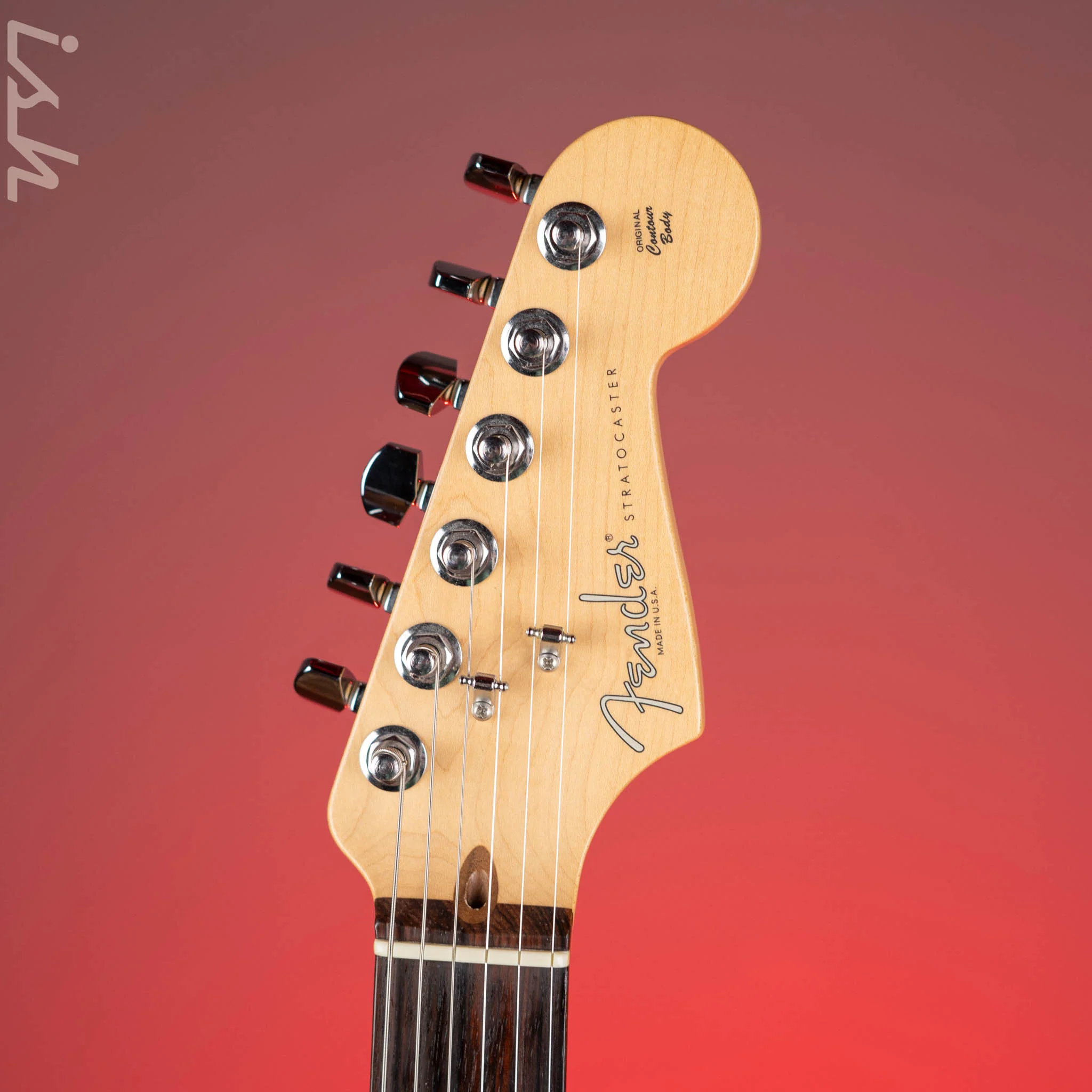 2002 Fender Highway One Stratocaster Transparent Satin Blue - Image 5