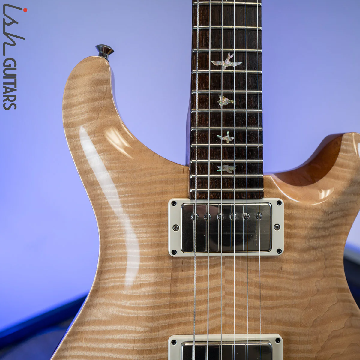 2002 PRS McCarty Natural Rosewood Neck 10 Top - Image 3