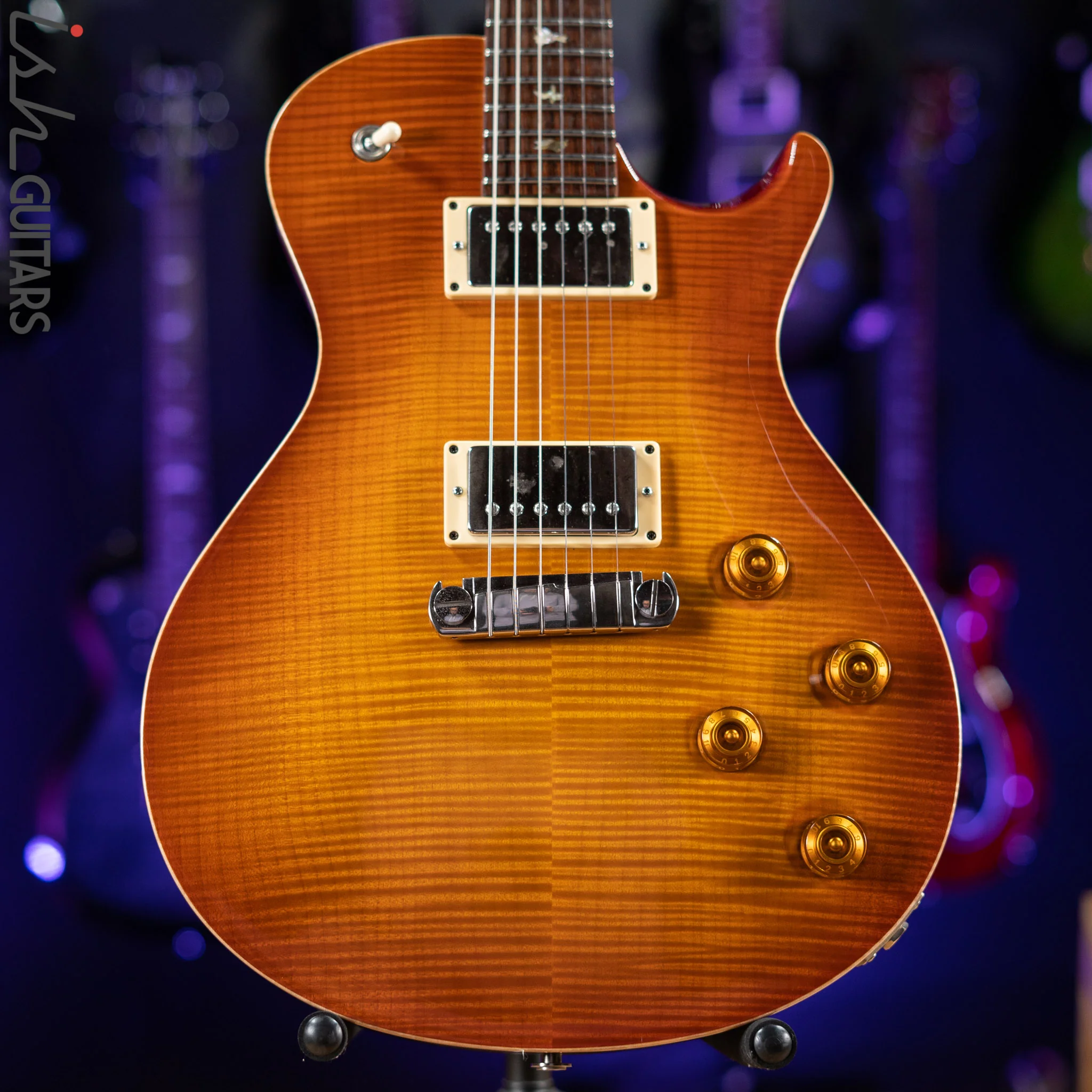 2002 PRS Singlecut 10 Top Amberburst