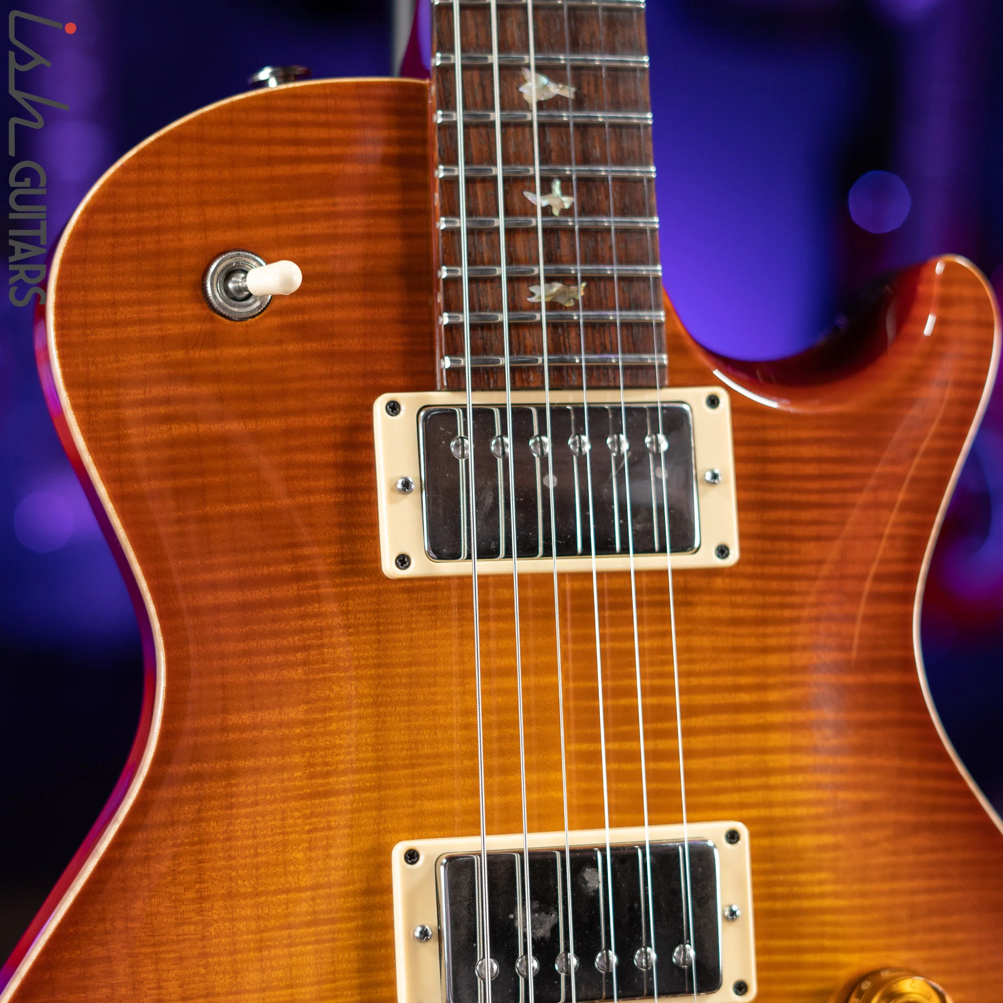 2002 PRS Singlecut 10 Top Amberburst - Image 3