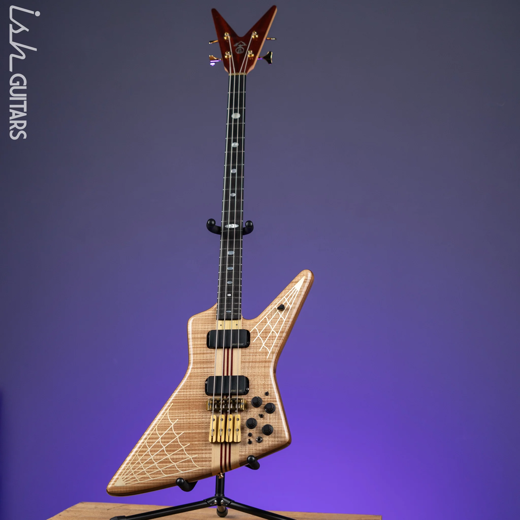 2003 Alembic Spyder John Entwistle 4-String Bass #7/50 Natural - Image 2