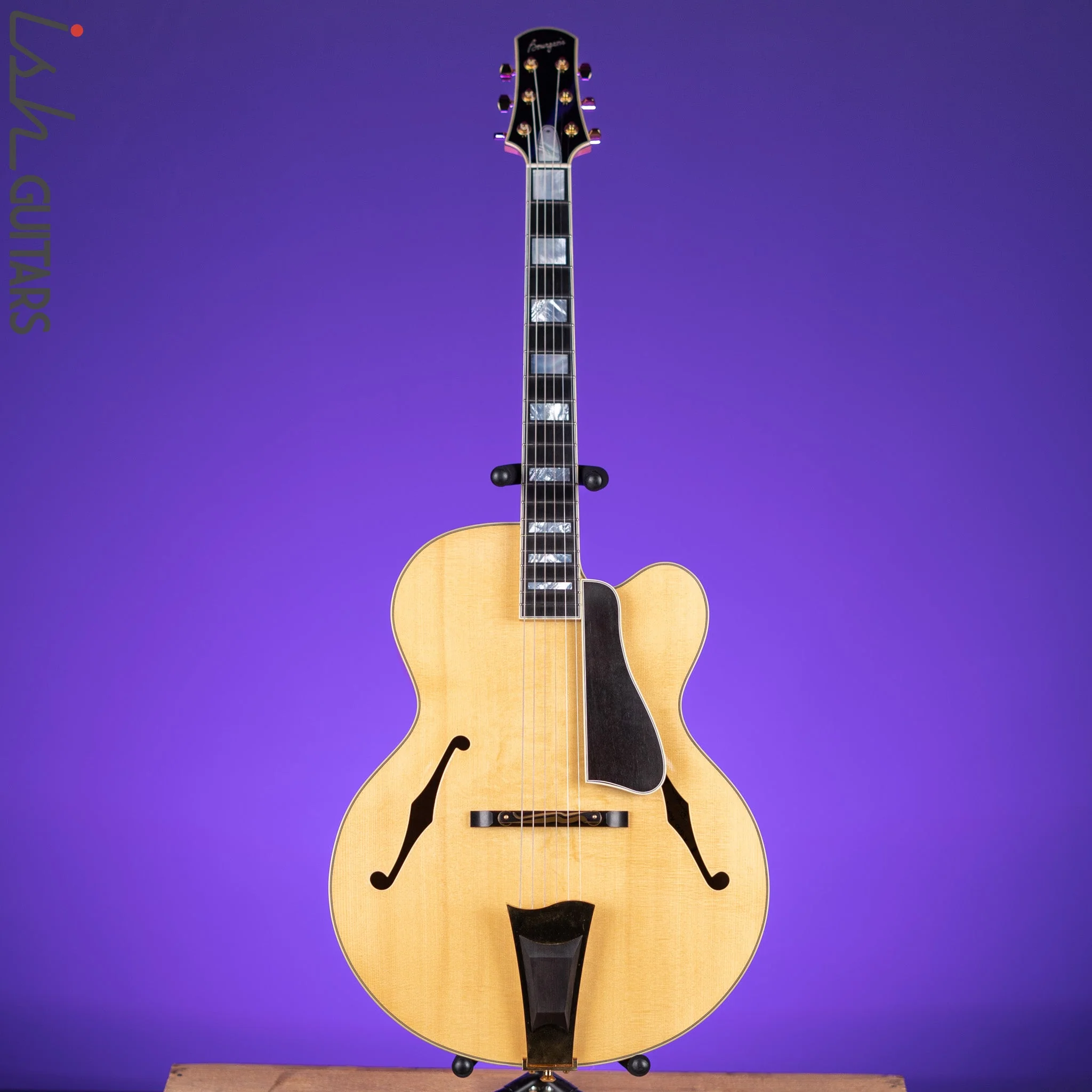 2003 Bourgeois A-500 Archtop Natural - Image 2