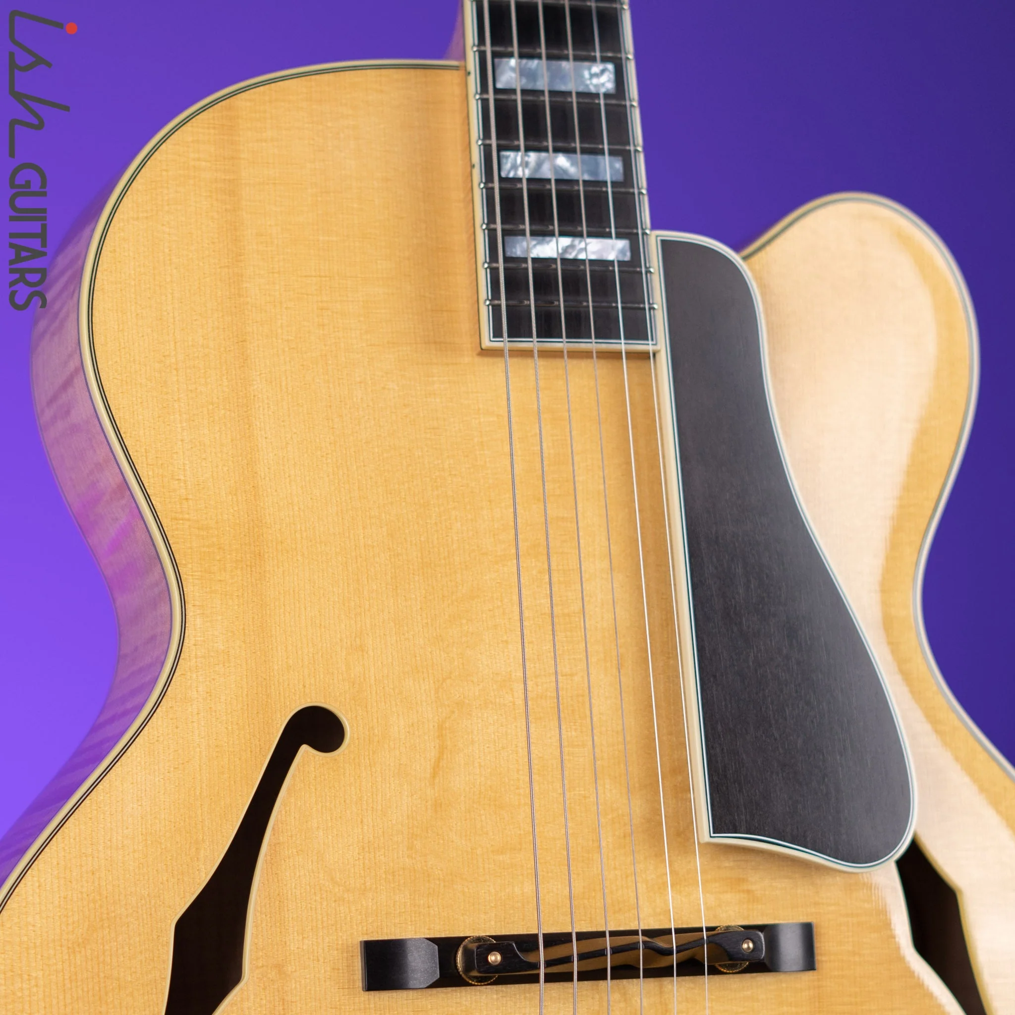 2003 Bourgeois A-500 Archtop Natural - Image 3