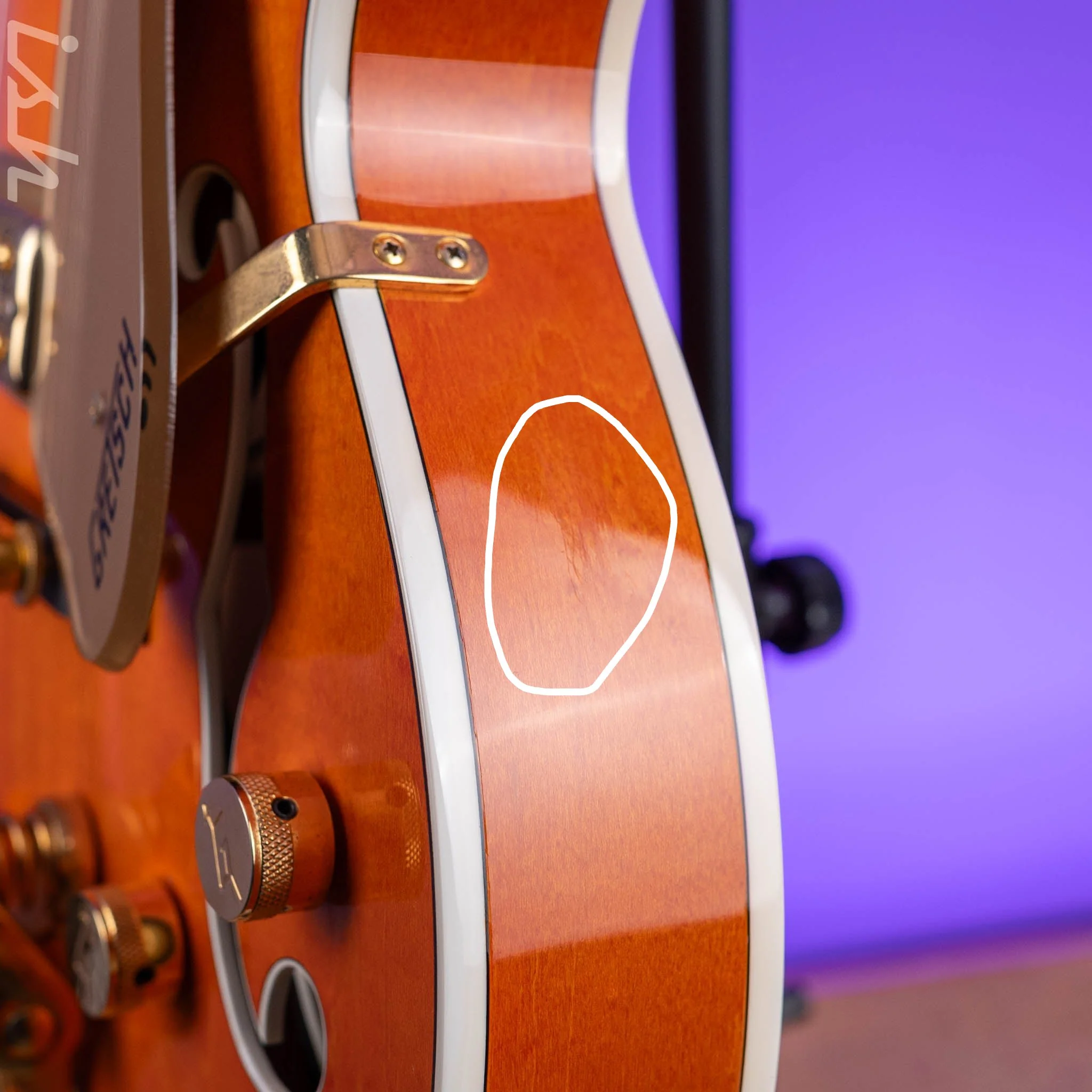 2003 Gretsch 6120 Jr Orange - Image 5