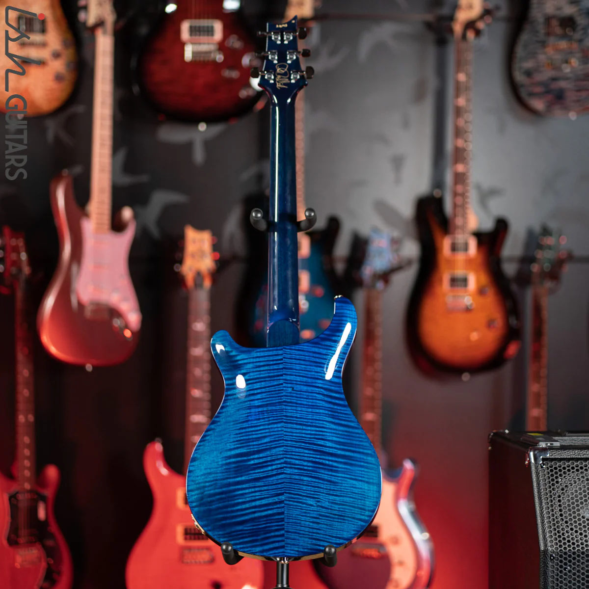 2003 PRS McCarty Hollowbody II Whale Blue 10 Top - Image 7