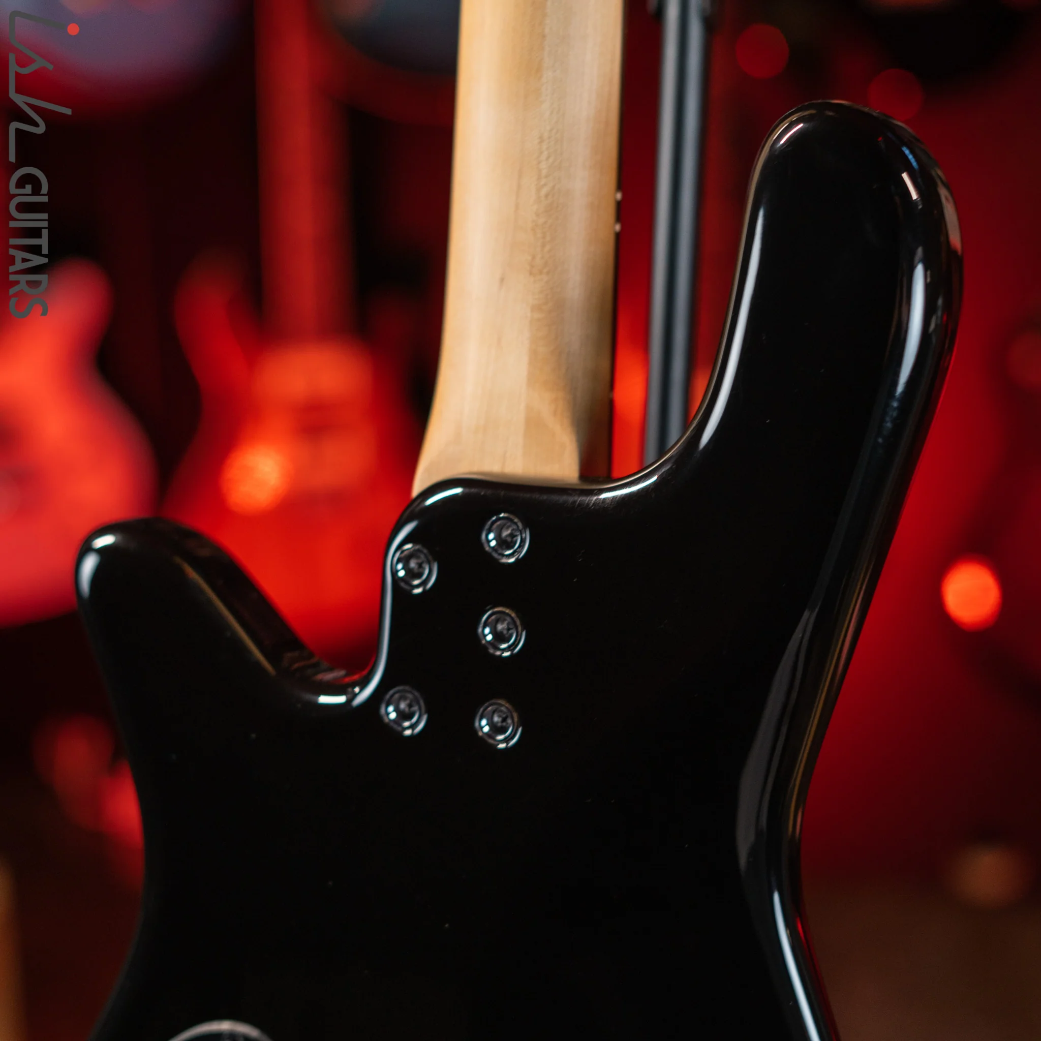 2003 Spector Arc 6 Bolt On Prototype #3 Electric Guitar Trans Black Owned by Stuart Spector - Image 11