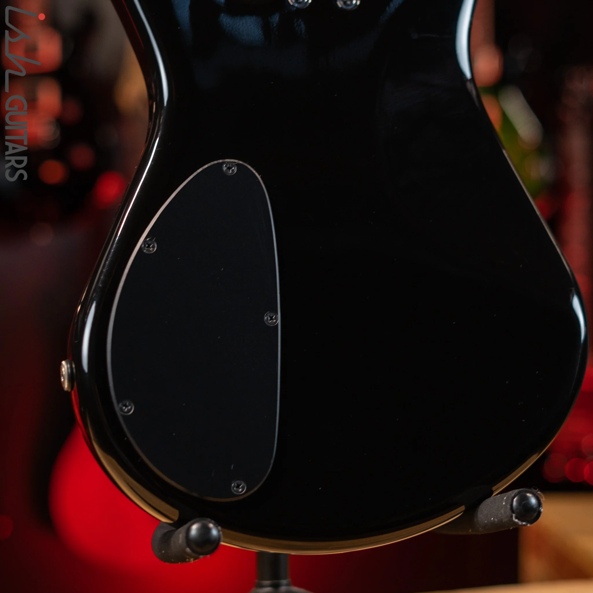 2003 Spector Arc 6 Bolt On Prototype #3 Electric Guitar Trans Black Owned by Stuart Spector - Image 12