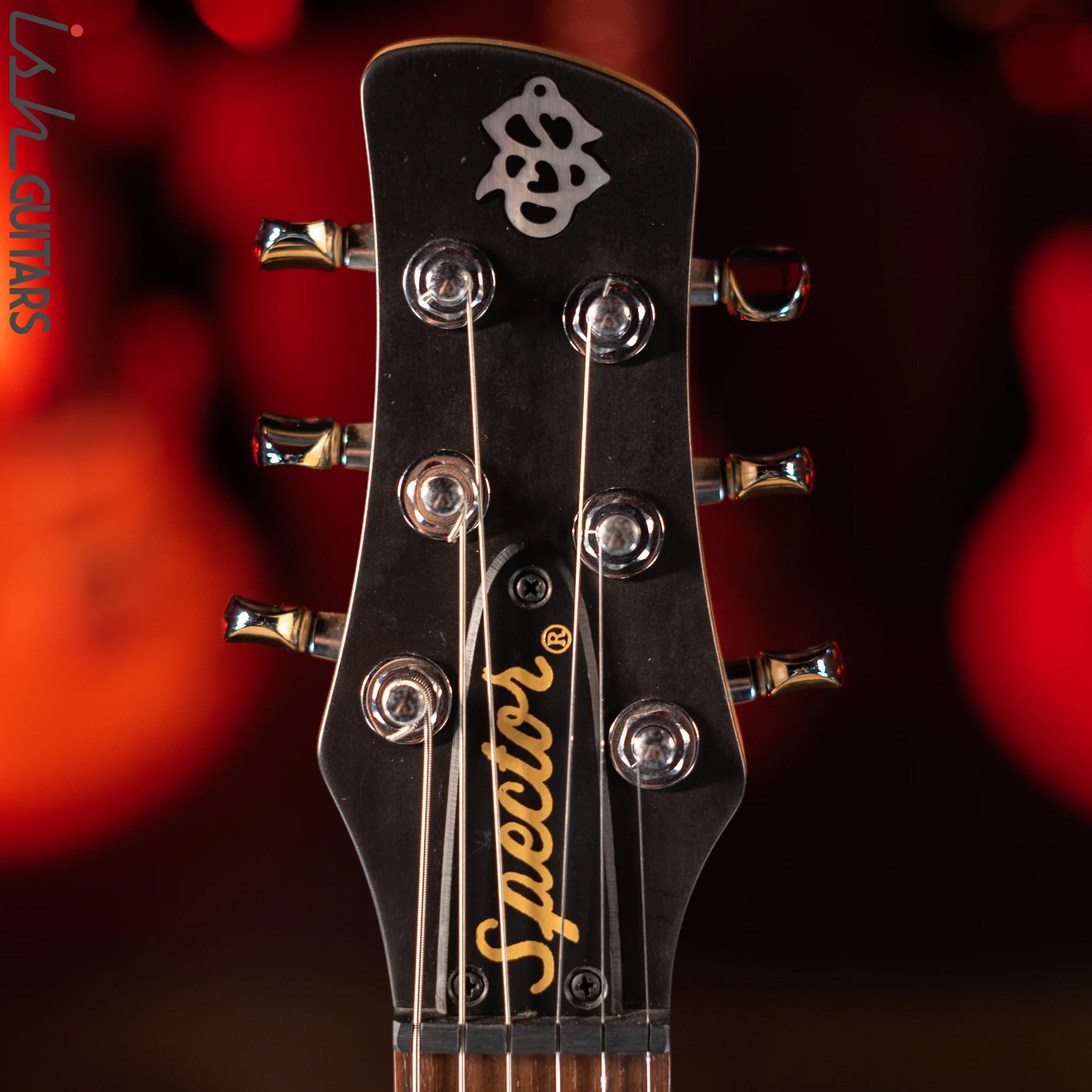 2003 Spector Arc 6 Bolt On Prototype #3 Electric Guitar Trans Black Owned by Stuart Spector - Image 8
