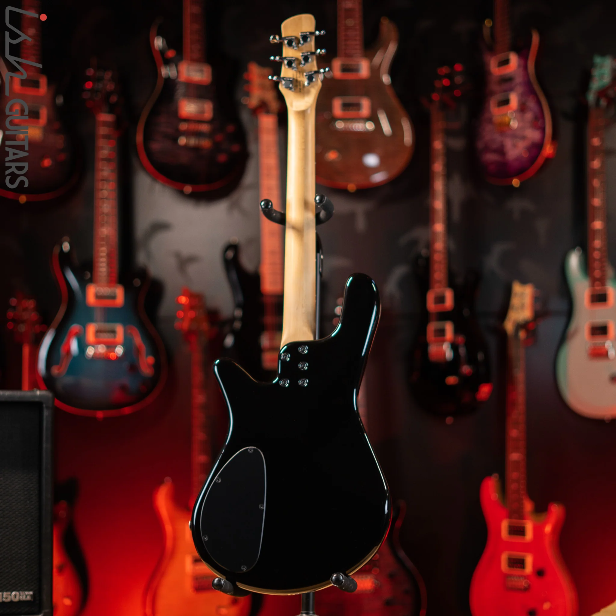 2003 Spector Arc 6 Bolt On Prototype #3 Electric Guitar Trans Black Owned by Stuart Spector - Image 9