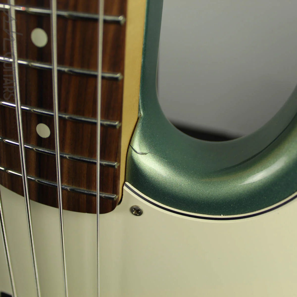 2004 Fender Jazz Bass Metallic Green 2018 Fender Neck - Image 5