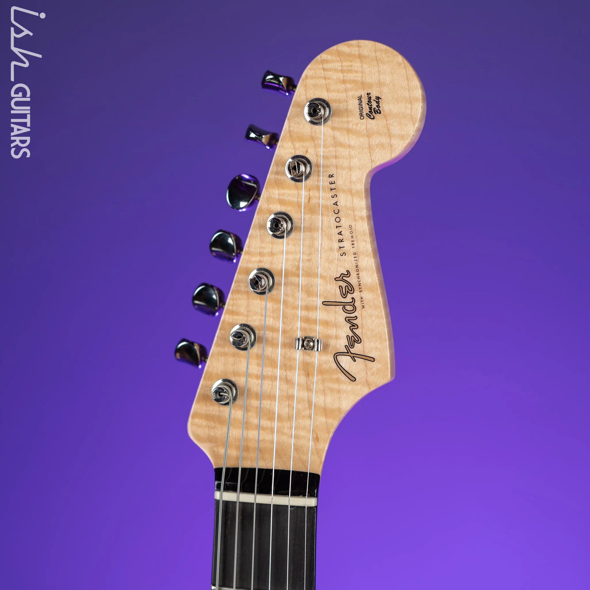 2004 Fender Custom Shop 1962 Stratocaster NOS AAA Quilt Aged Cherry Sunburst - Image 6