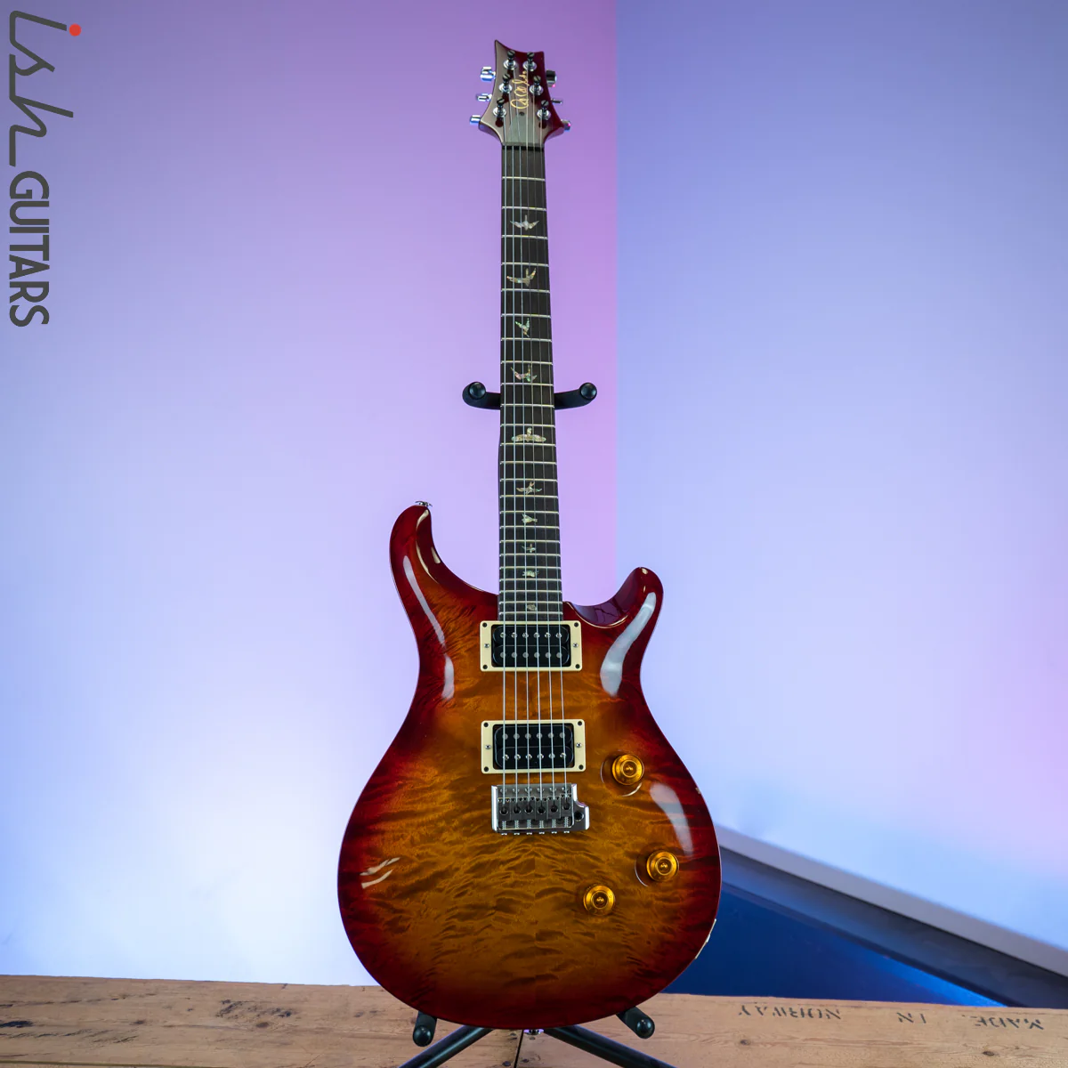 2004 Paul Reed Smith PRS Custom 24 10 Top Cherry Burst - Image 2