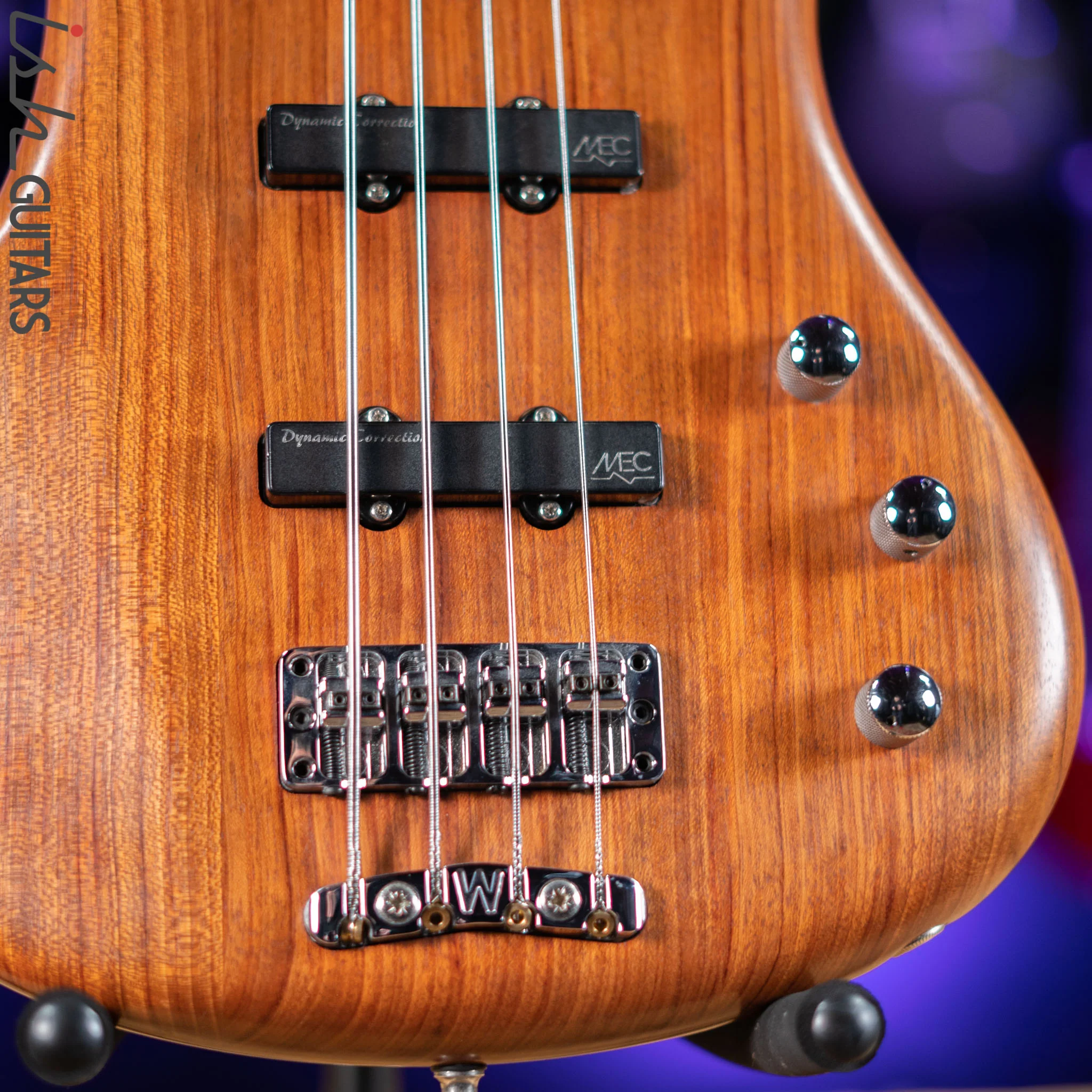 2004 Warwick Corvette Standard 4 Fretless Bass Natural - Image 4