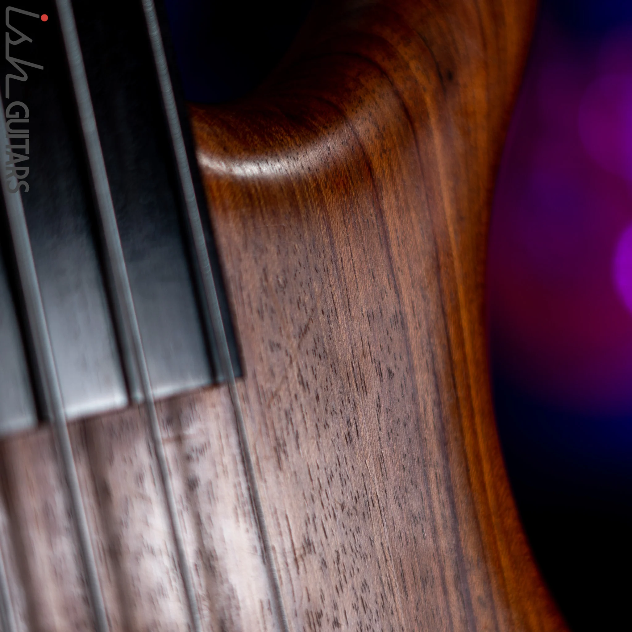 2004 Warwick Corvette Standard 4 Fretless Bass Natural - Image 5
