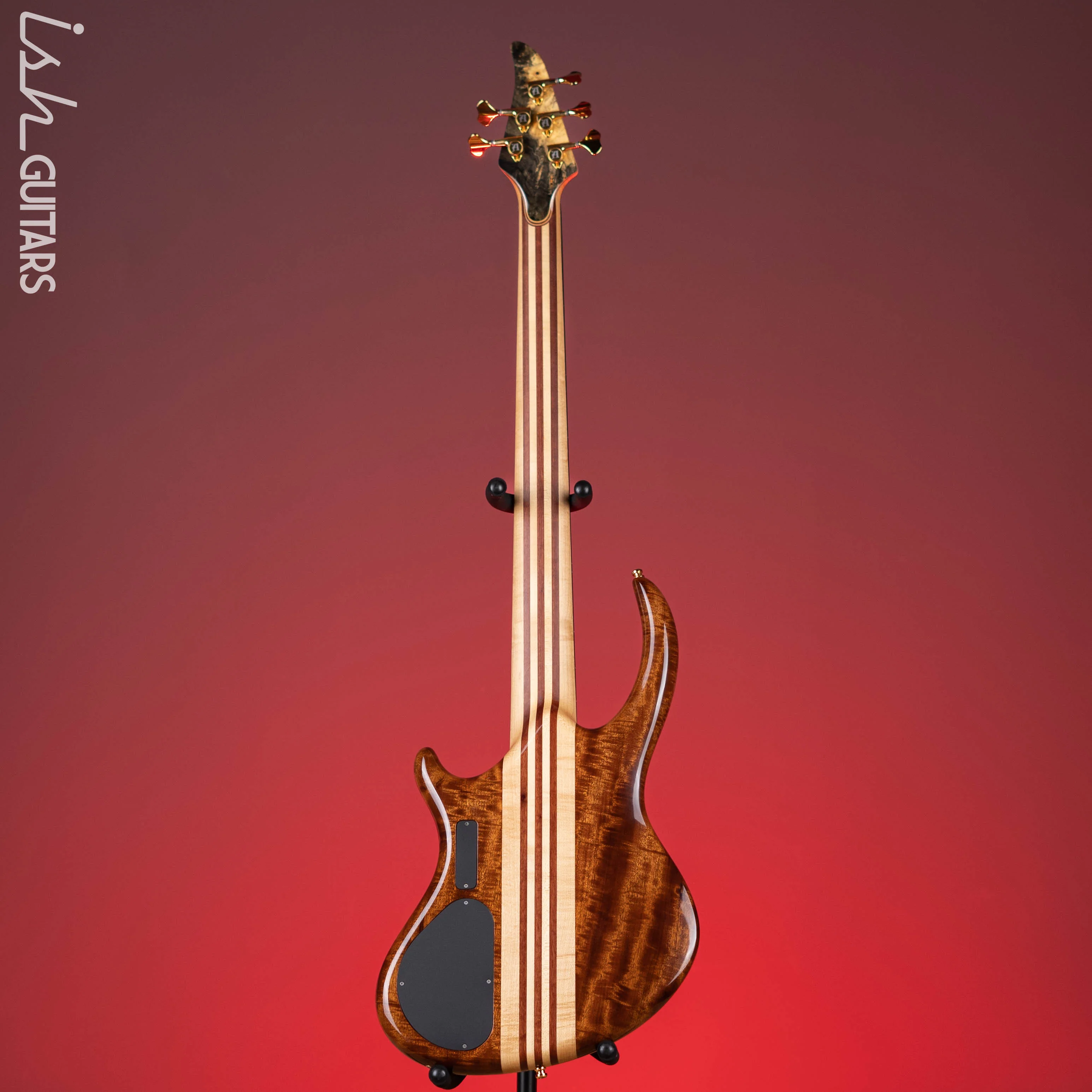 2005 Alembic Rogue 5-String Bass Natural - Image 10