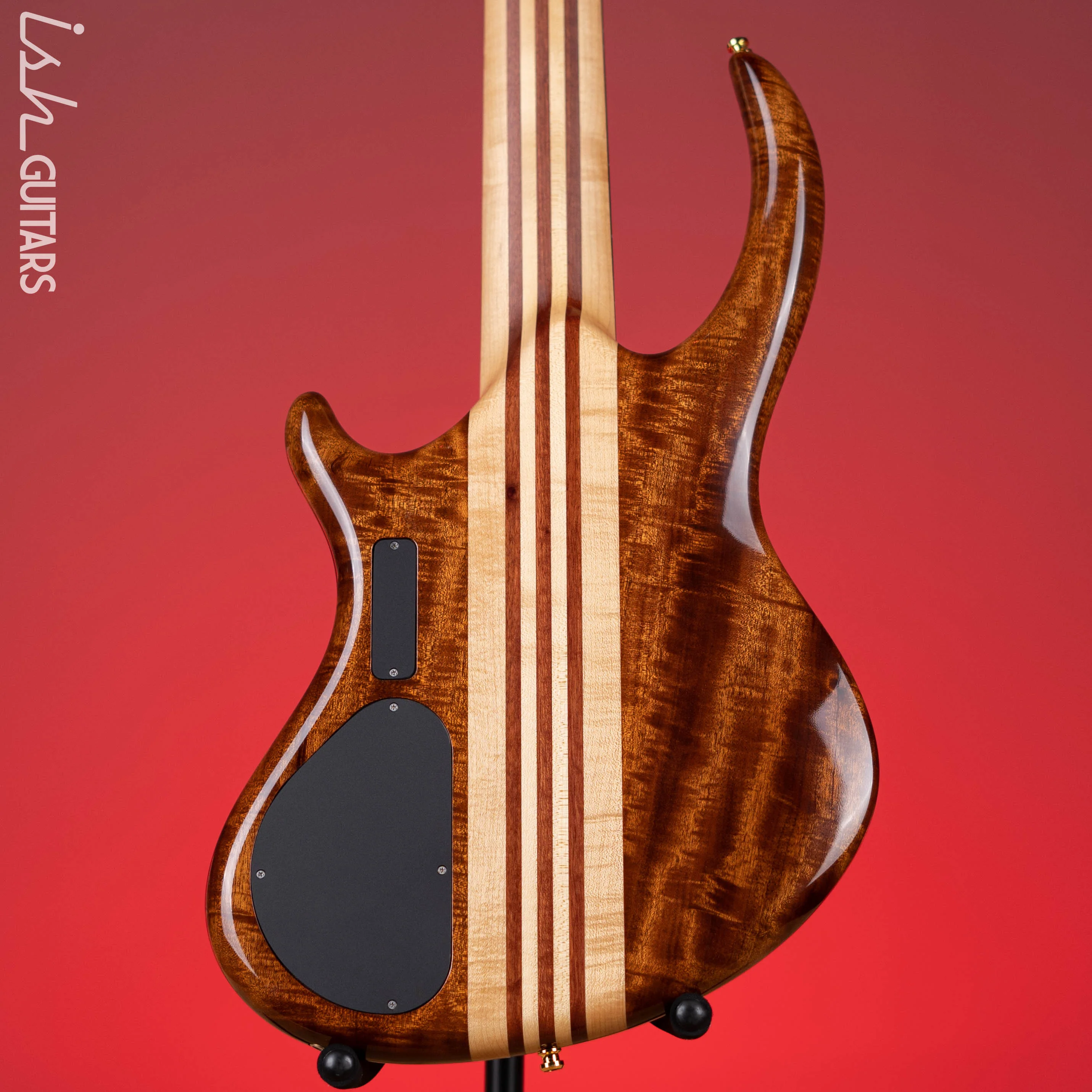 2005 Alembic Rogue 5-String Bass Natural - Image 9