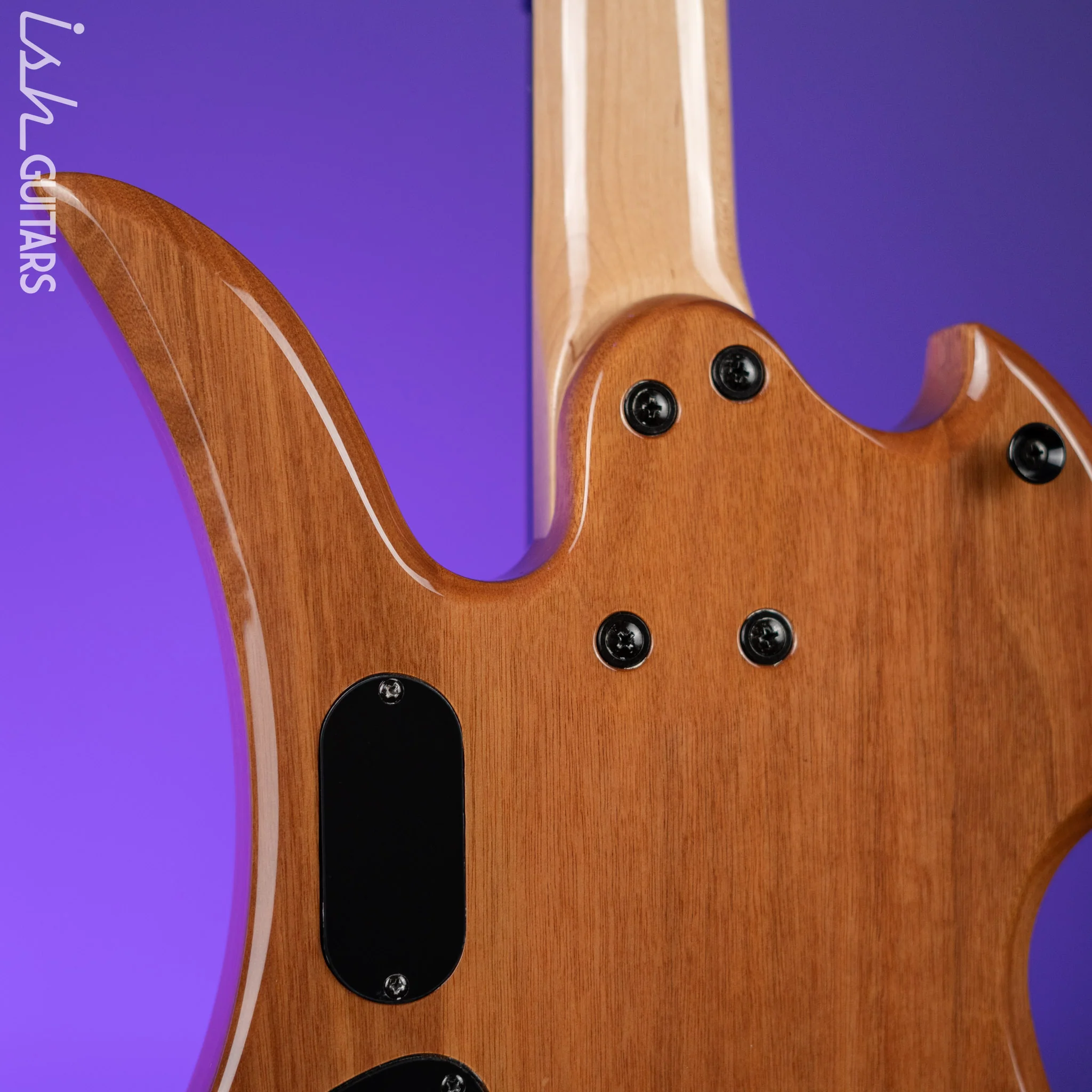 2005 BC Rich Mockingbird NJ Series Bass Guitar Natural - Image 8