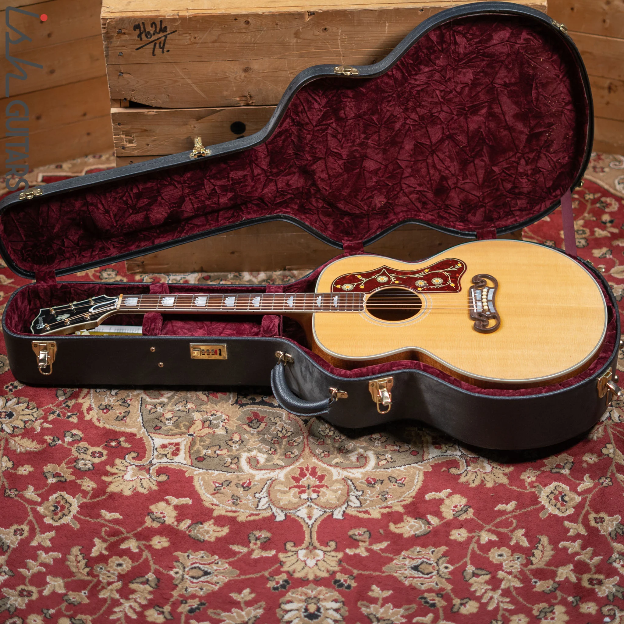 2005 Gibson Custom Shop SJ-200 Acoustic Guitar Koa - Image 17