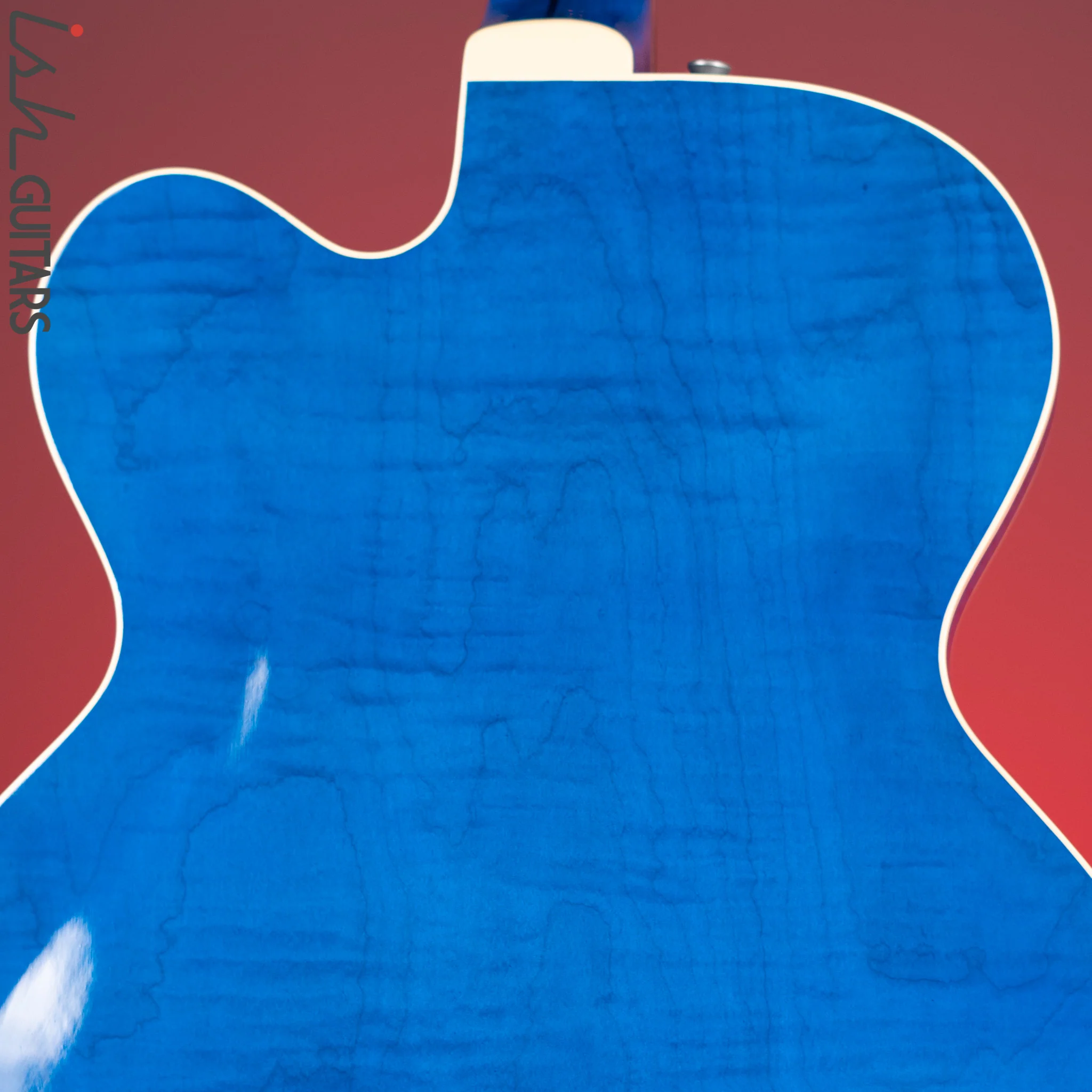 2005 Heritage H-550 David Paul Signature Translucent Blue - Image 10