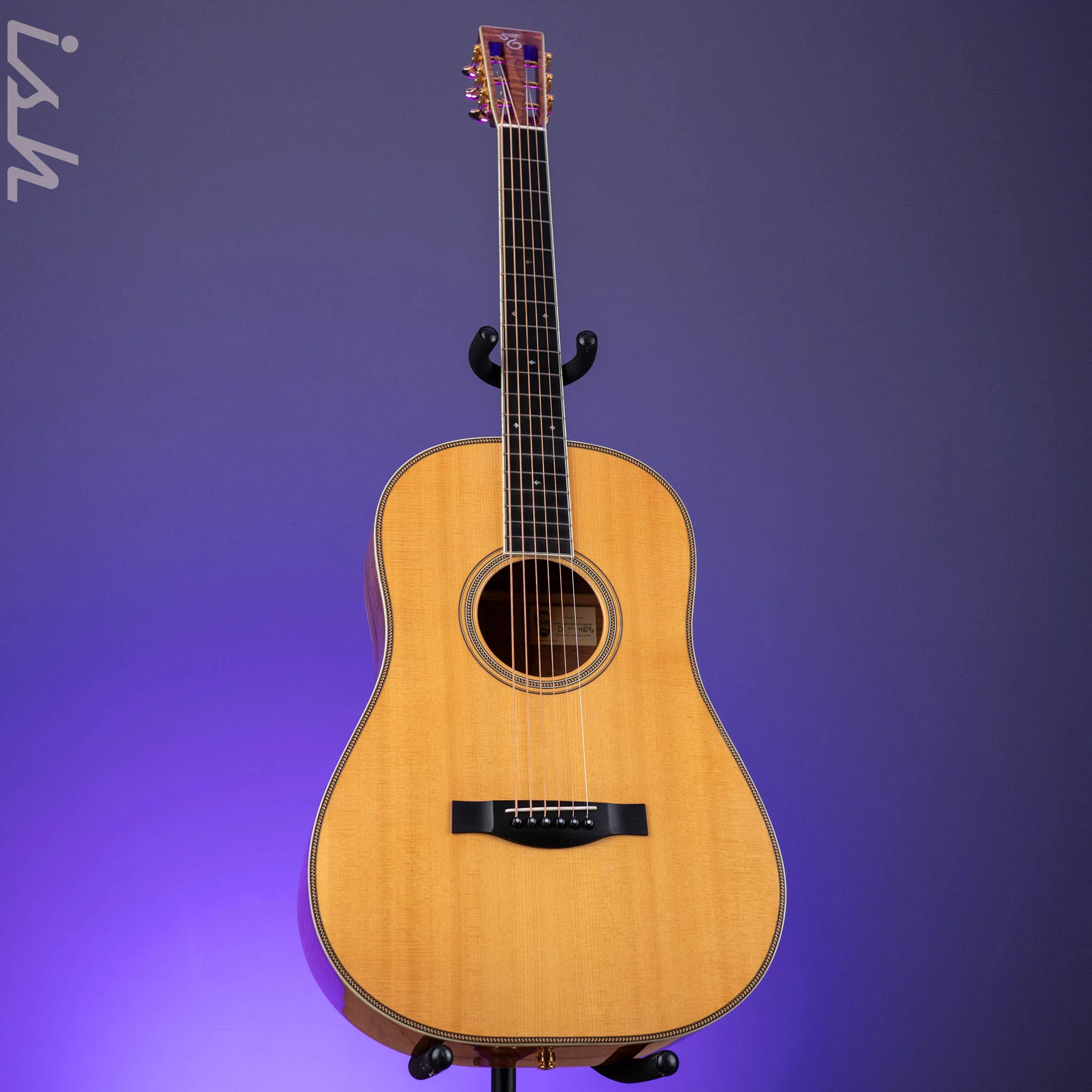2005 Santa Cruz Bob Brozman Baritone D Euro Spruce/Koa - Image 2