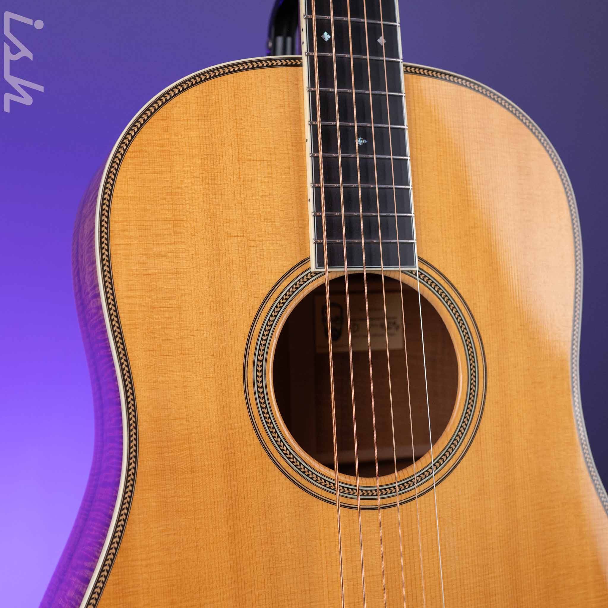 2005 Santa Cruz Bob Brozman Baritone D Euro Spruce/Koa - Image 3