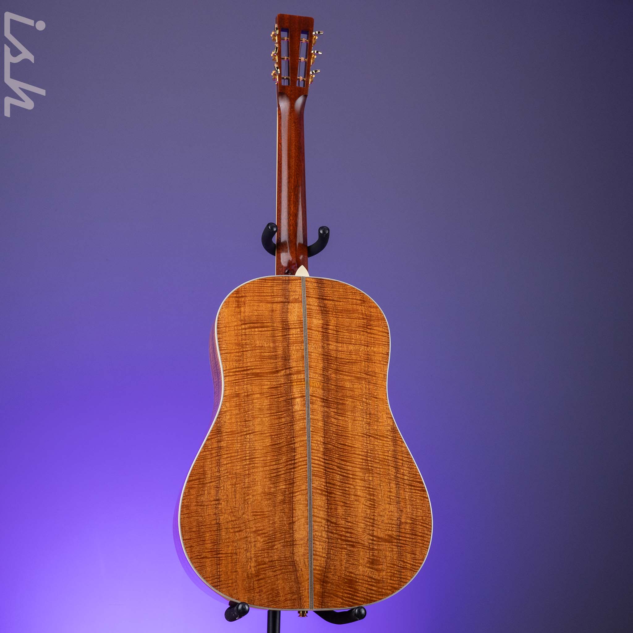 2005 Santa Cruz Bob Brozman Baritone D Euro Spruce/Koa - Image 9