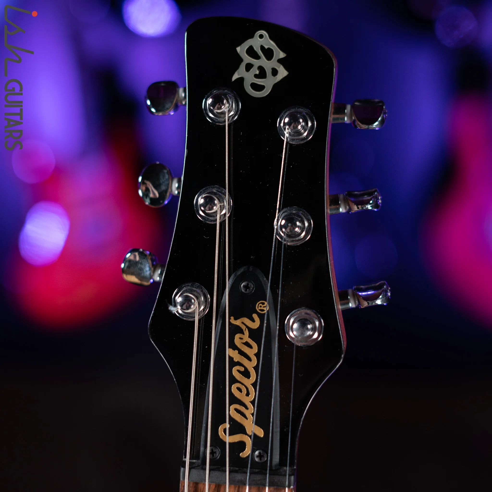 2005 Spector Arc-6 Set Neck Prototype #001 Ultra Amber Owned by Stuart Spector - Image 8