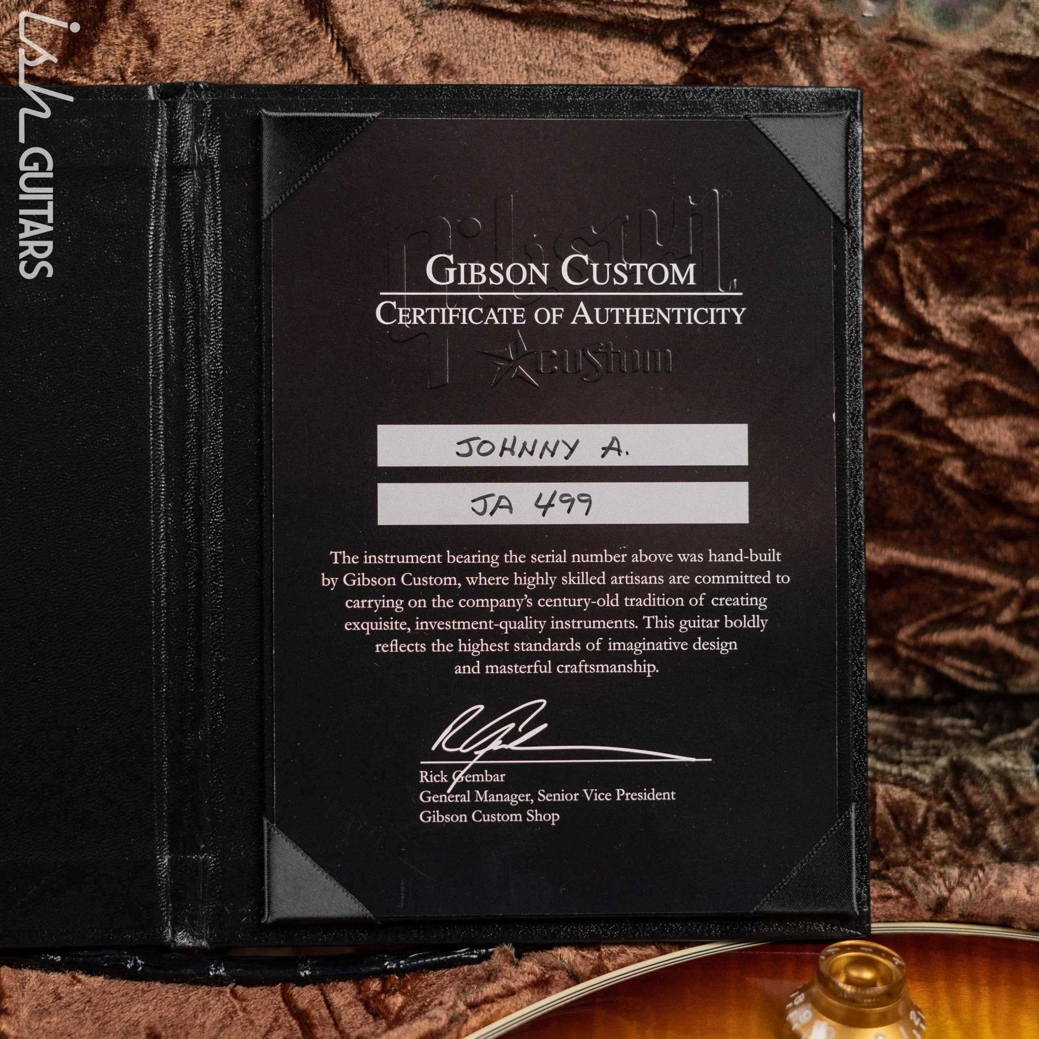 2006 Gibson Custom Shop Johnny A. Signature Sunset Glow - Image 22