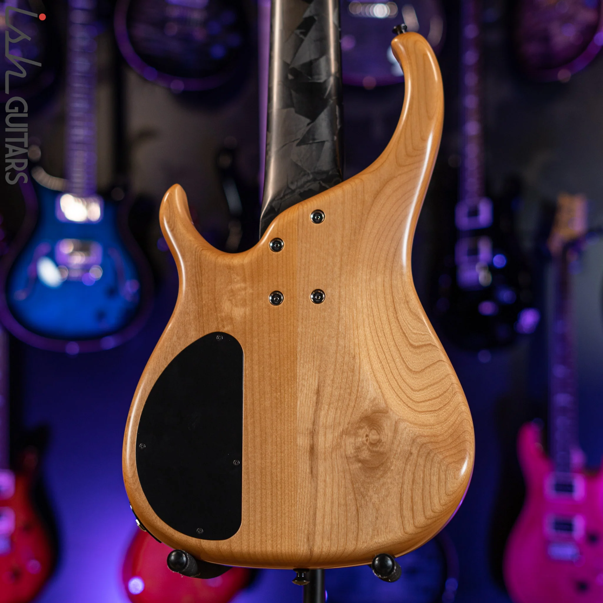 2006 Modulus Q6 Quantum 6-String Bass Natural Spalt Maple - Image 7