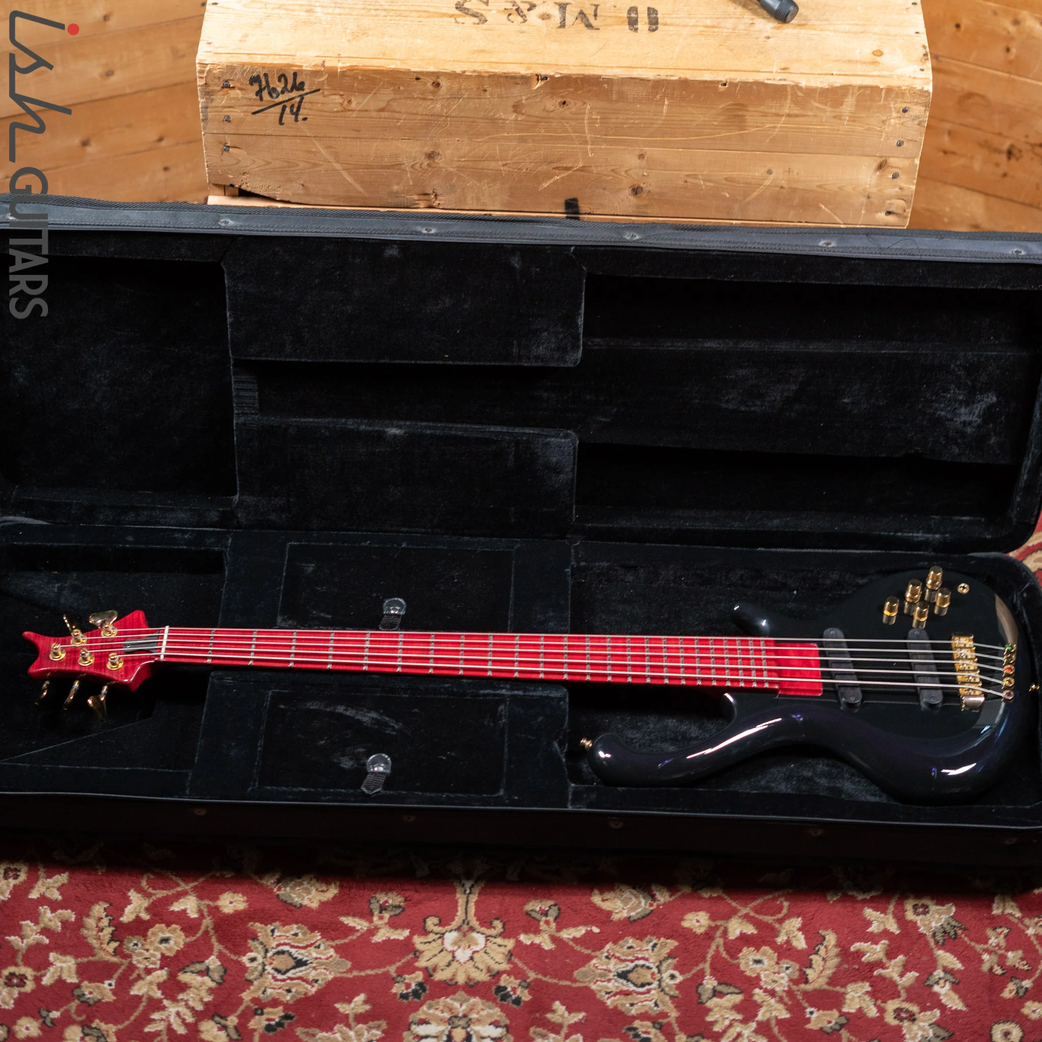 2006 Ritter Roya 5 String Bass Piano Black - Image 14