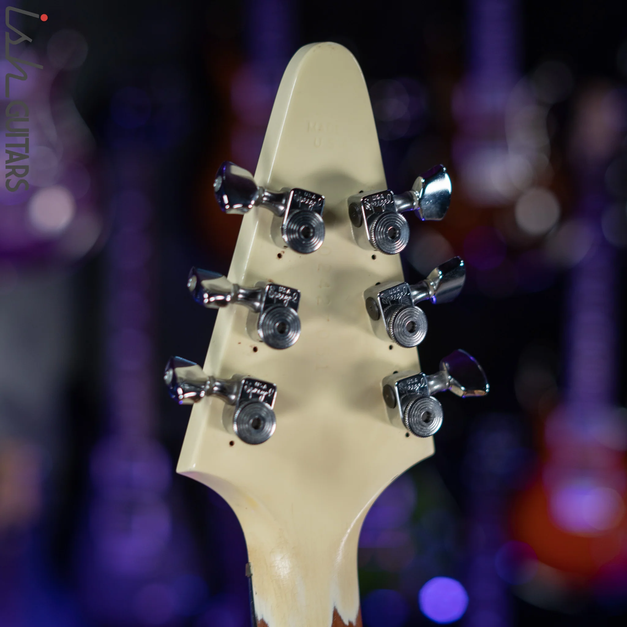 2007 Gibson Flying V Classic White 'Aged' - Image 14