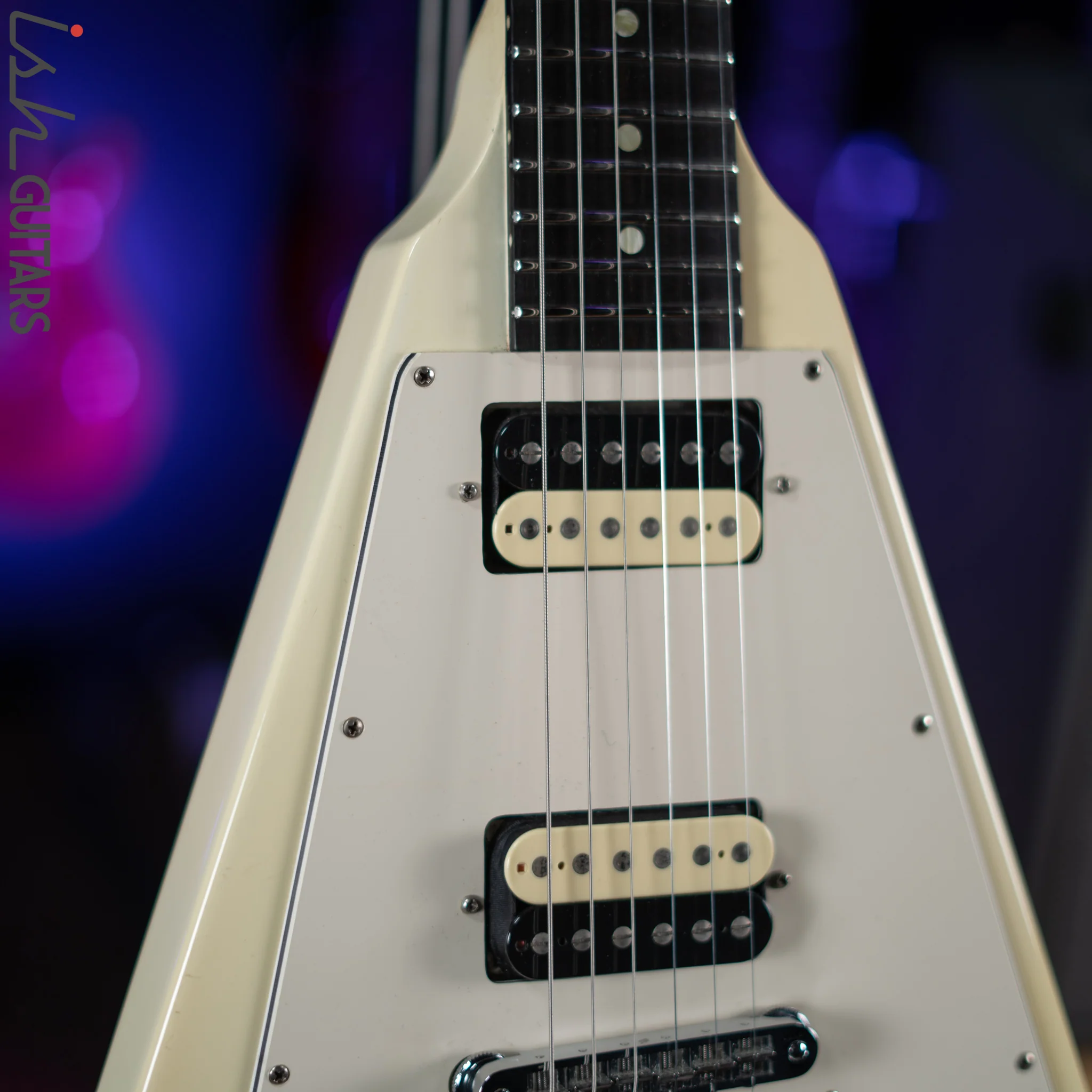 2007 Gibson Flying V Classic White 'Aged' - Image 3