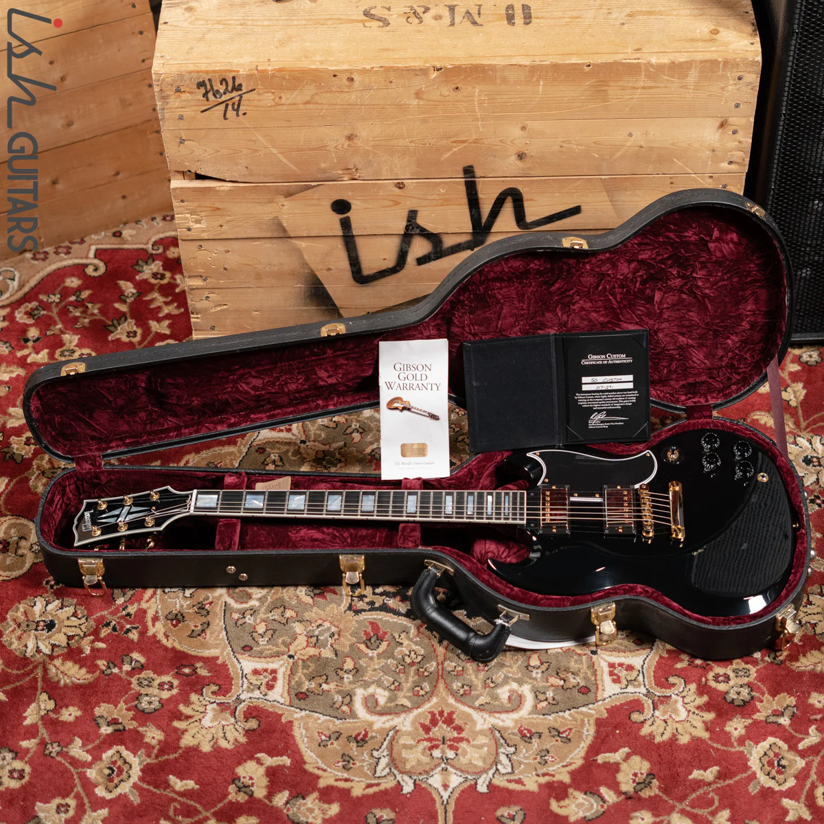 2017 Gibson SG Custom Shop Black - Image 15