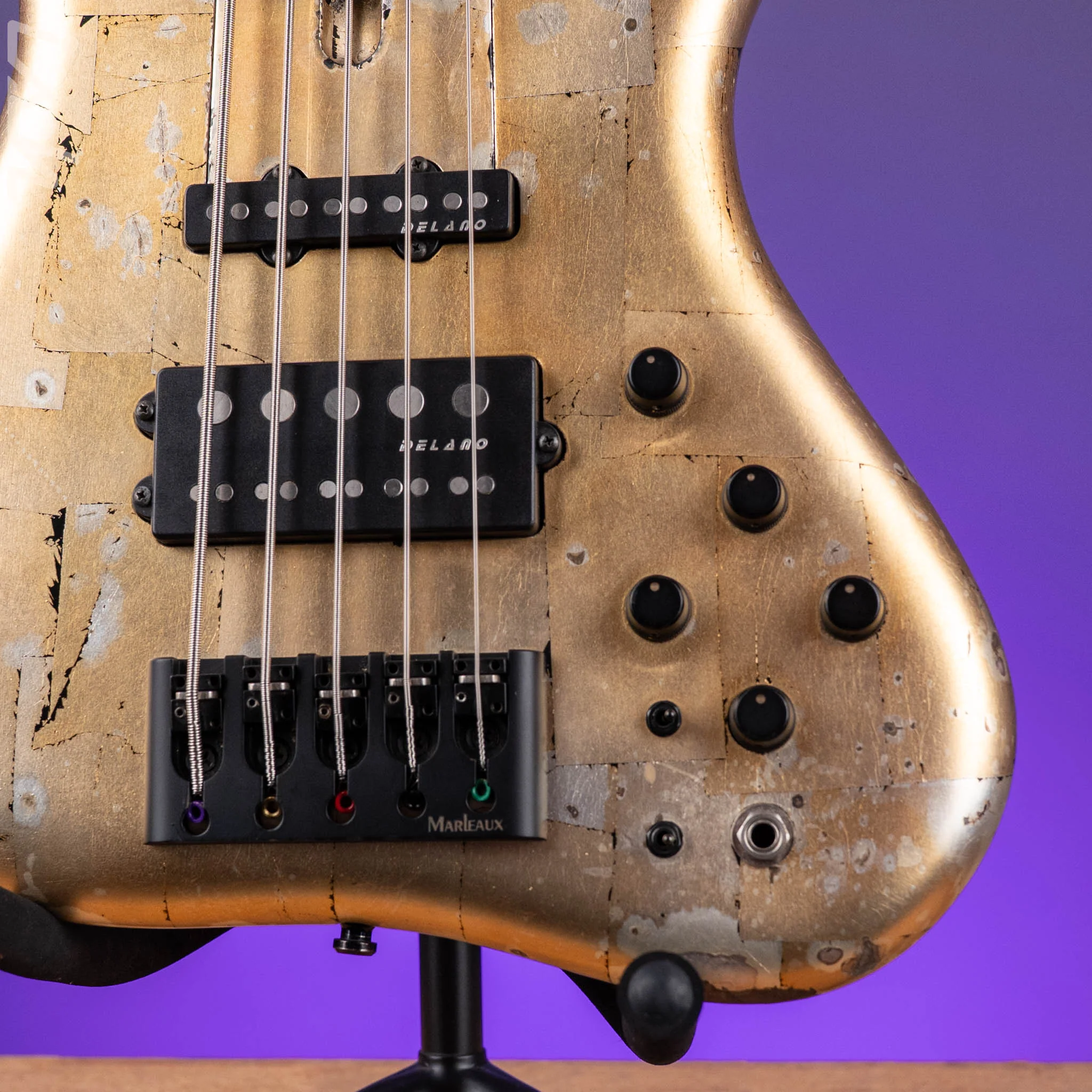 2007 Marleaux Consat Custom 5 Bolt-On Silver Plated - Image 5