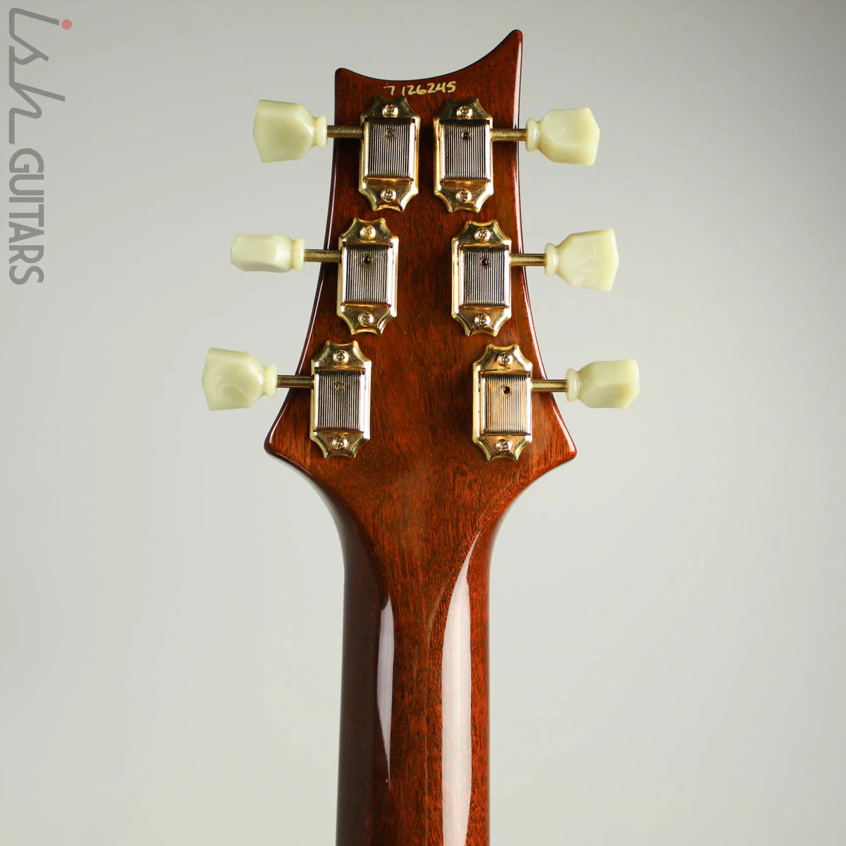 2007 Paul Reed Smith PRS 20th Anniversary Artist SC Flamed Amber Top Brazilian Board - Image 11