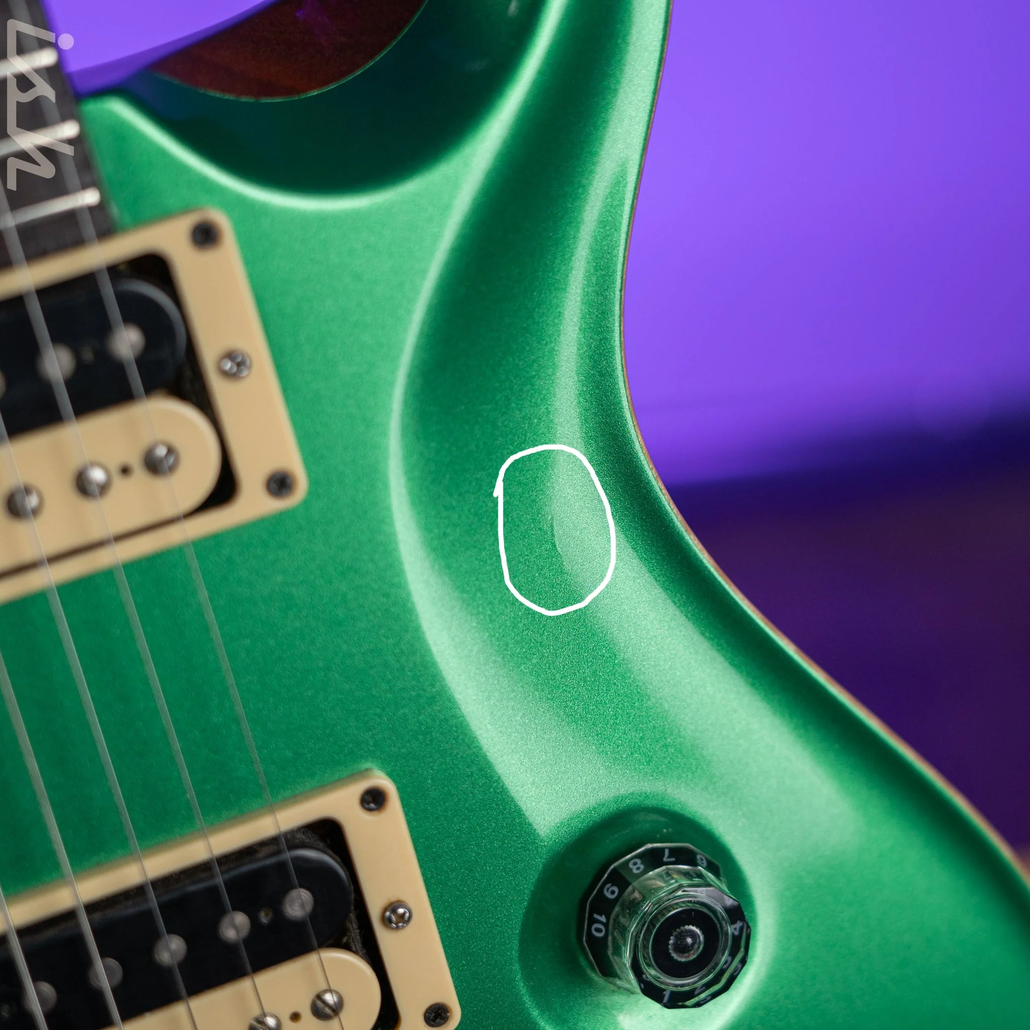 2007 PRS 'Experience PRS' Custom 24 Calypso Green - Image 8