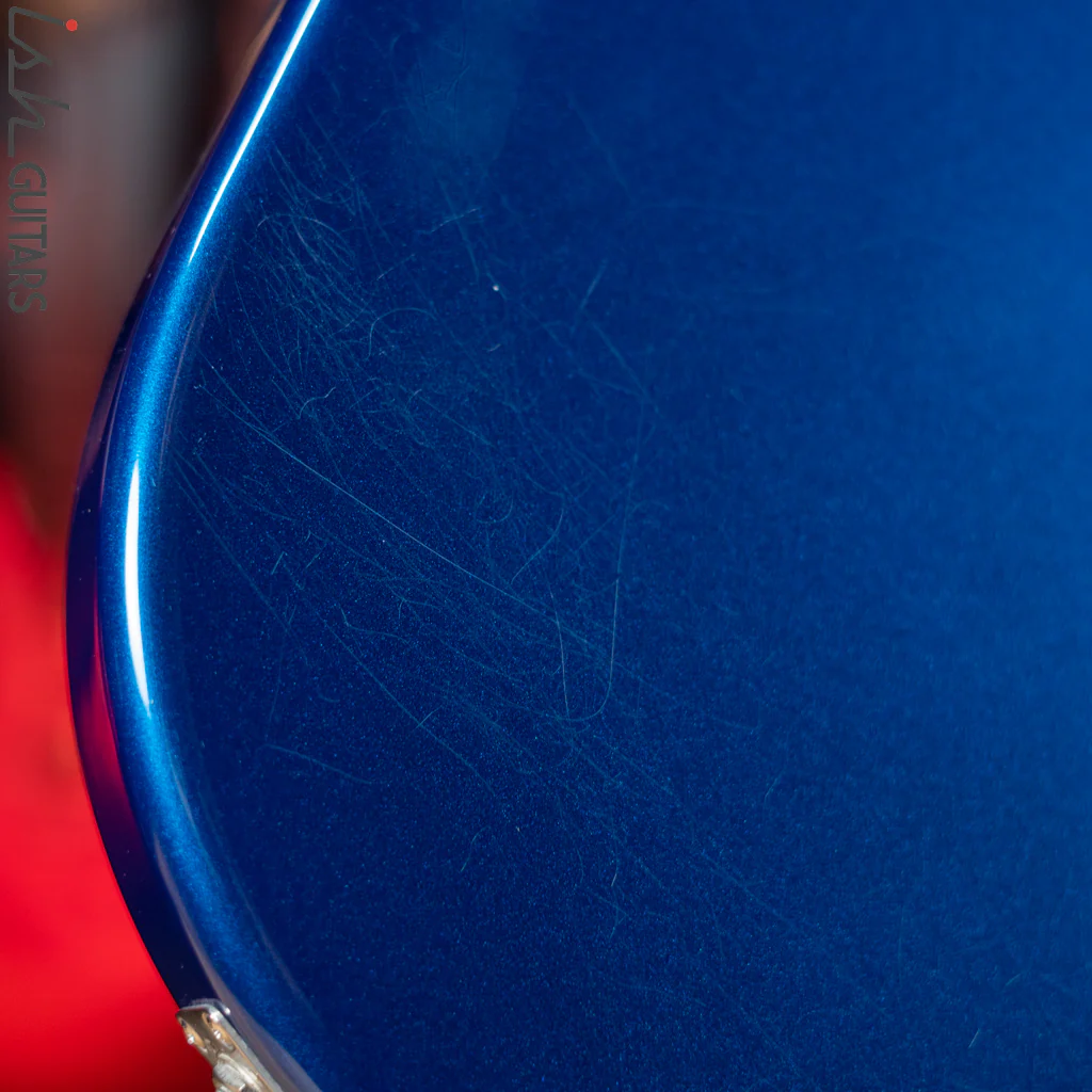2008 Ernie Ball Music Man Stingray 5 HH Blue Pearl - Image 12