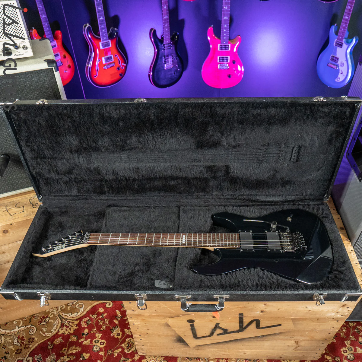 2008 ESP M-II Made in Japan Gloss Black - Image 15